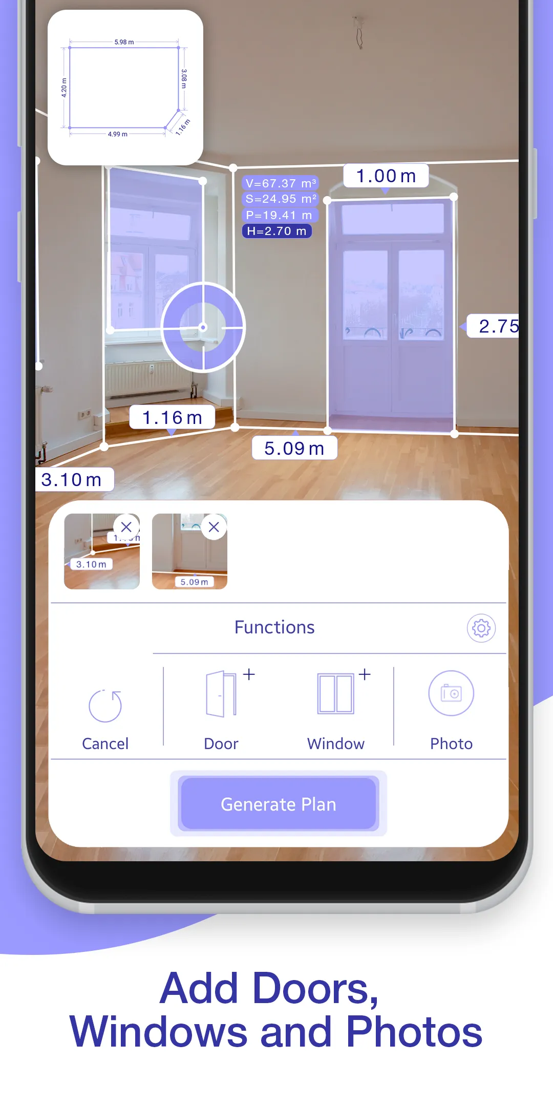 AR Plan 3D Tape Measure, Ruler | Indus Appstore | Screenshot