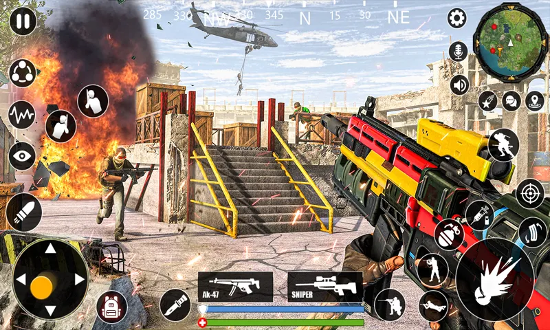 Modern Action Commando FPS Gun | Indus Appstore | Screenshot