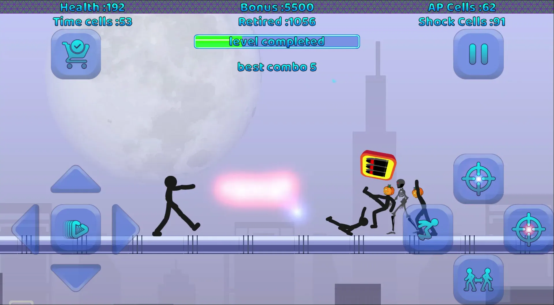 Cyber Stickman Hunter | Indus Appstore | Screenshot