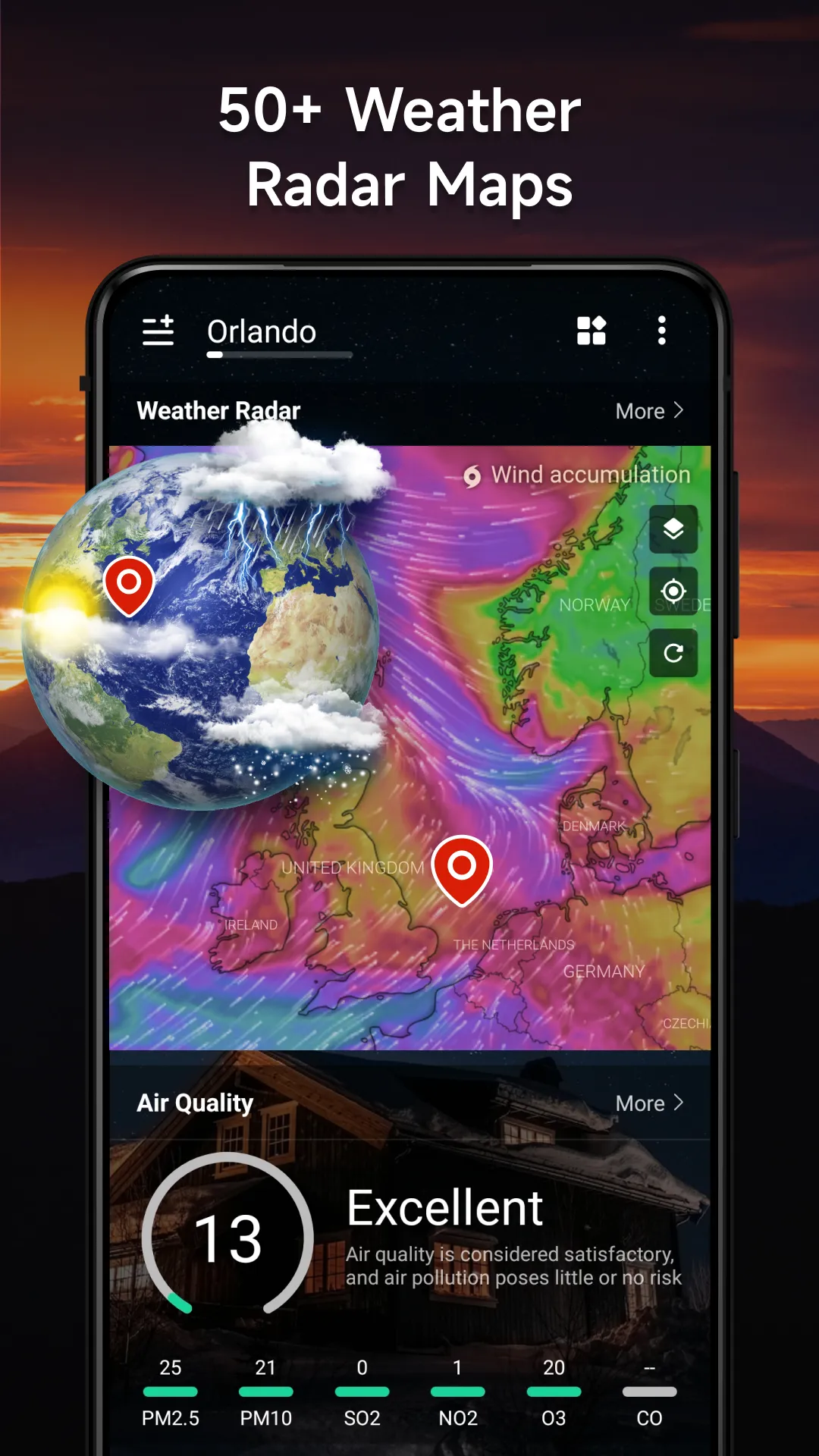 Weather: Live radar & widgets | Indus Appstore | Screenshot