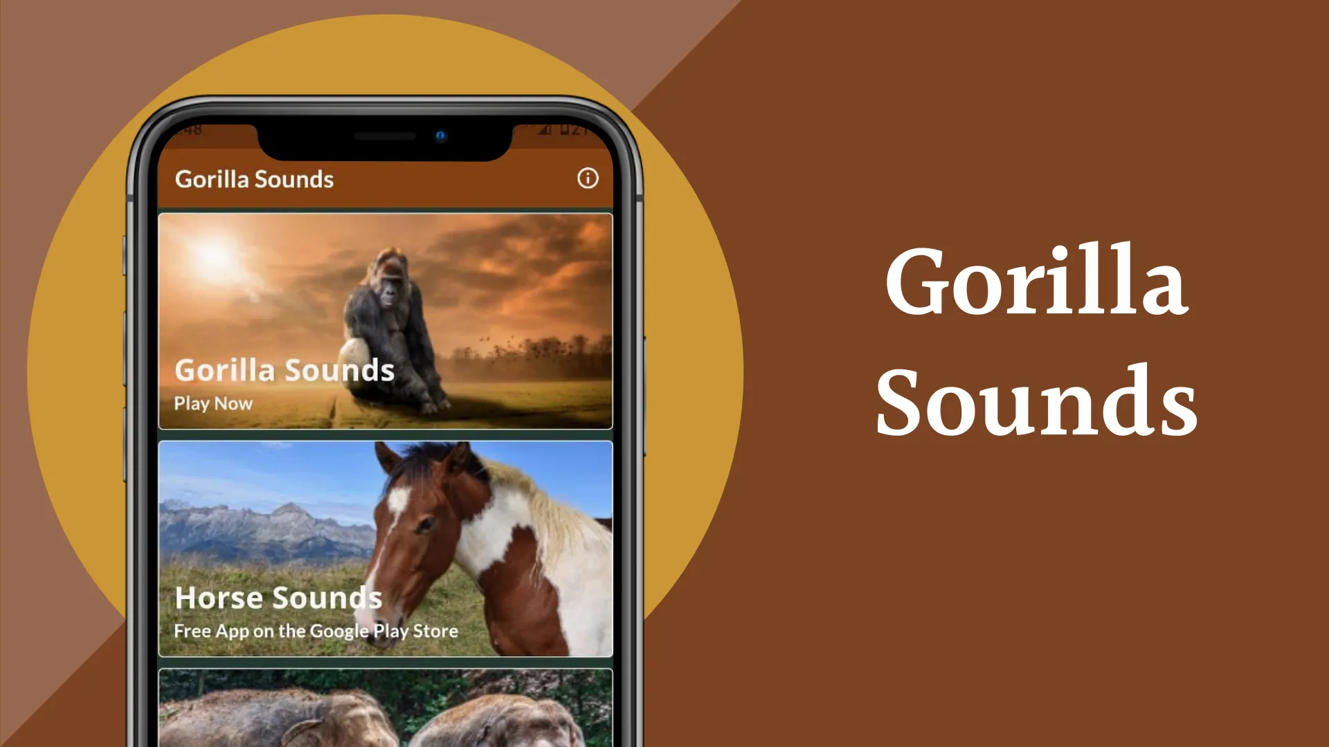 Gorilla Sounds | Indus Appstore | Screenshot