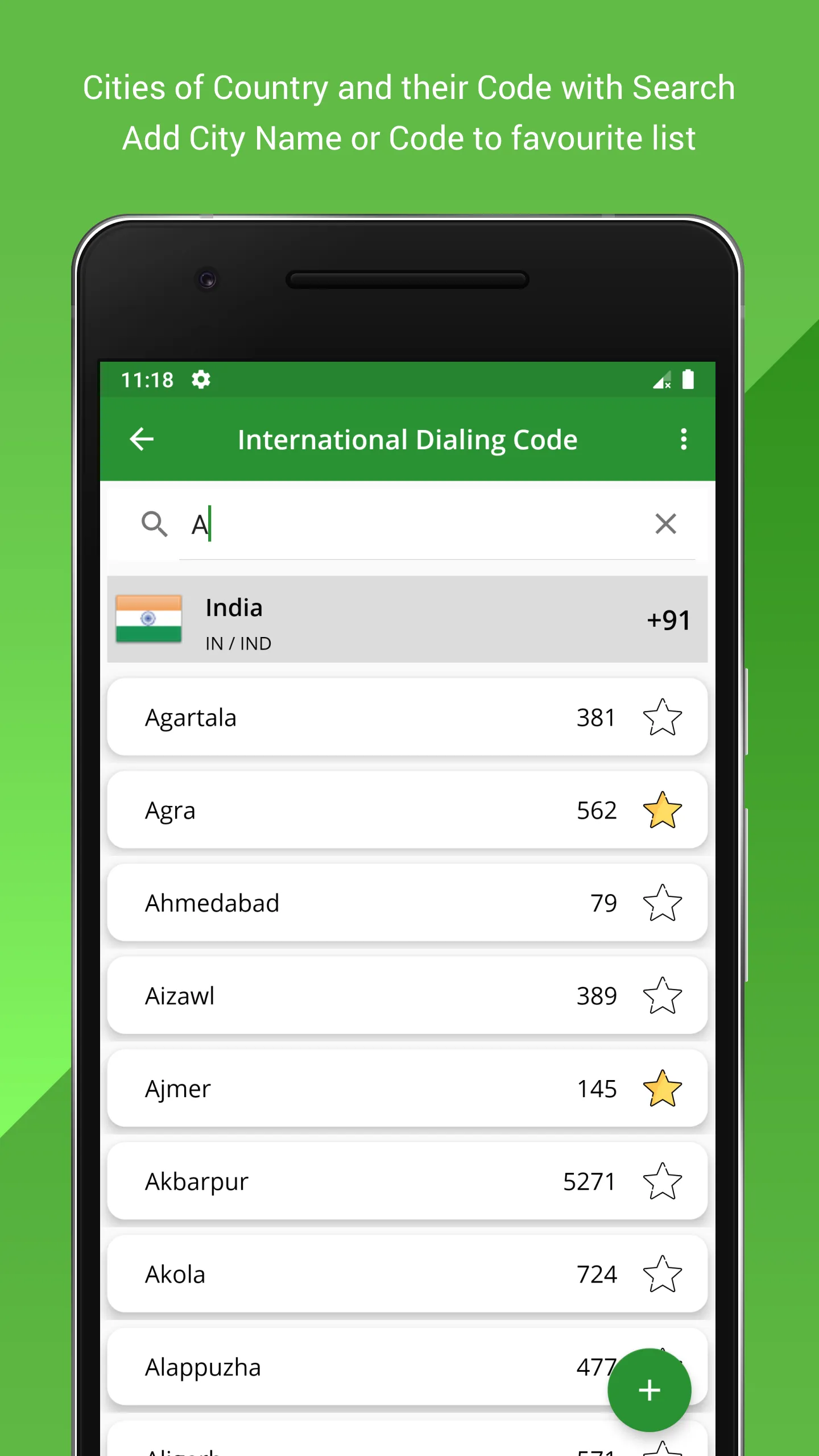 International Dialing Code | Indus Appstore | Screenshot