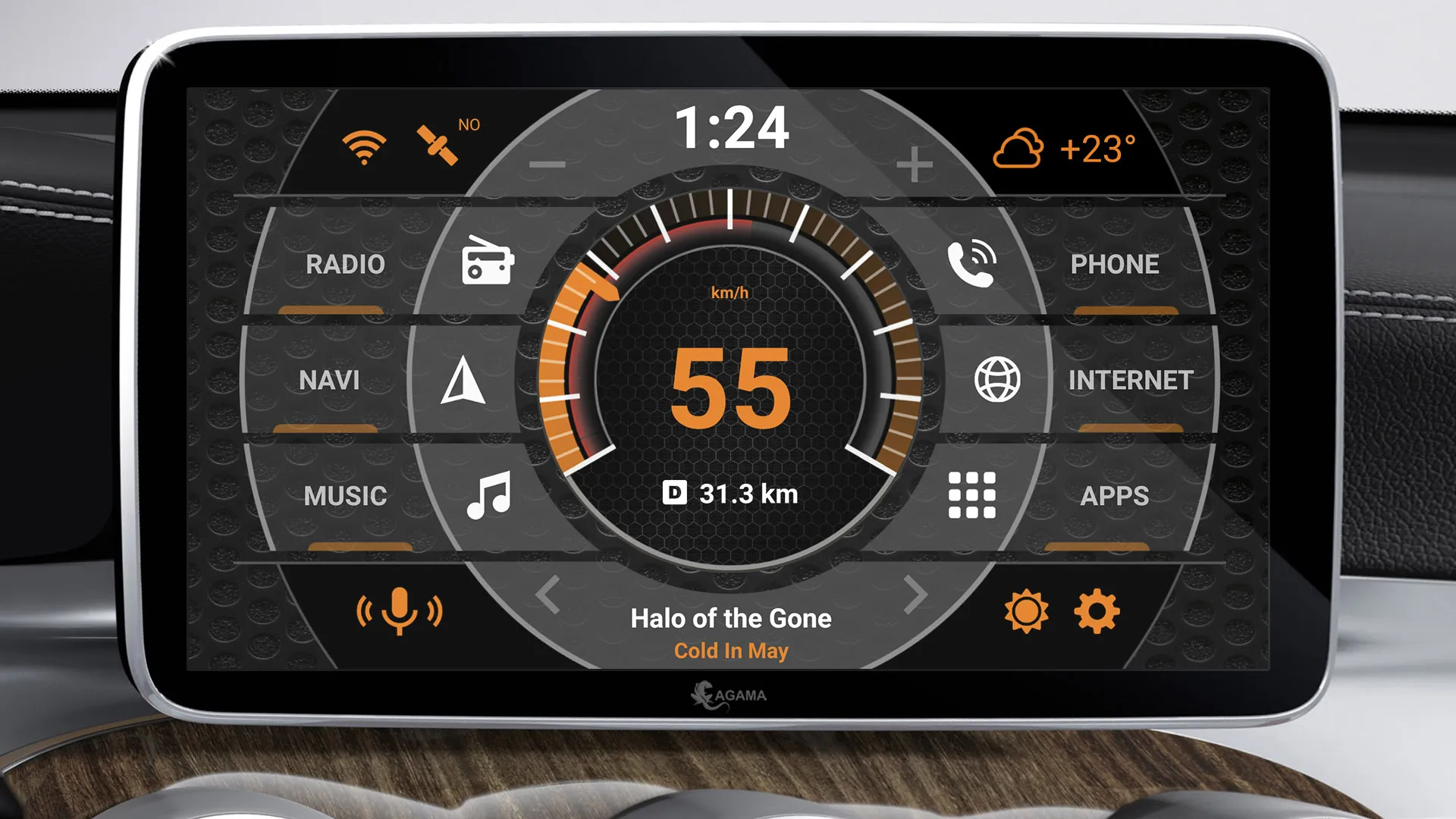 AGAMA Car Launcher | Indus Appstore | Screenshot