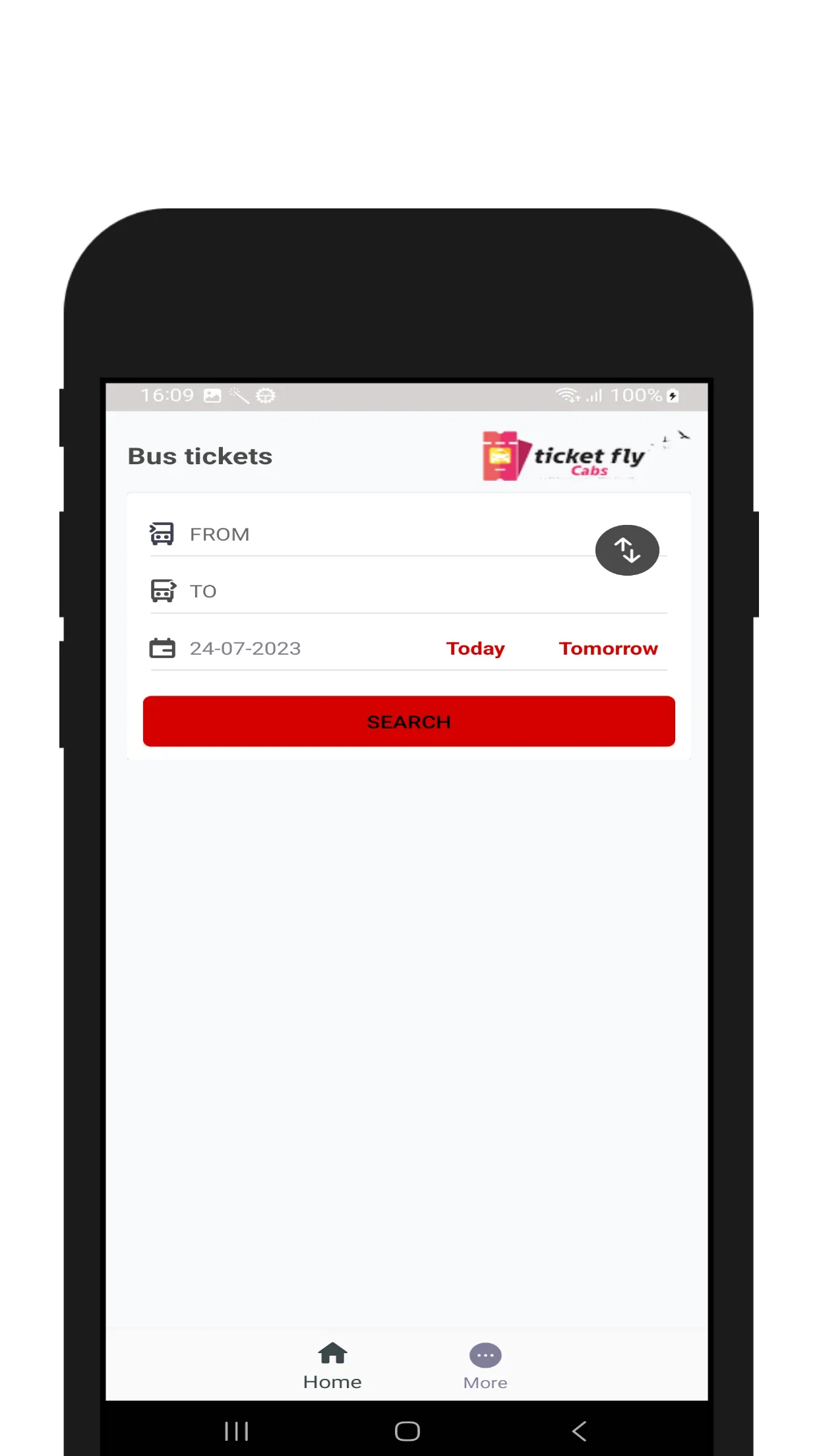 Ticket Fly Cabs | Indus Appstore | Screenshot