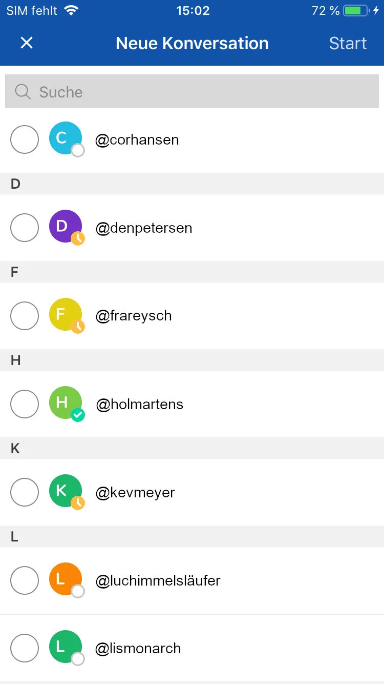 Beyersdorf Chat | Indus Appstore | Screenshot