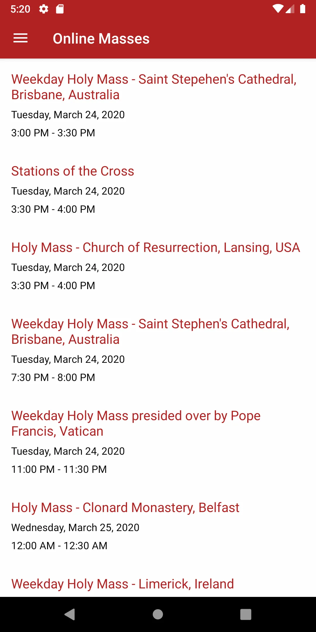 Catholic Daily Readings | Indus Appstore | Screenshot