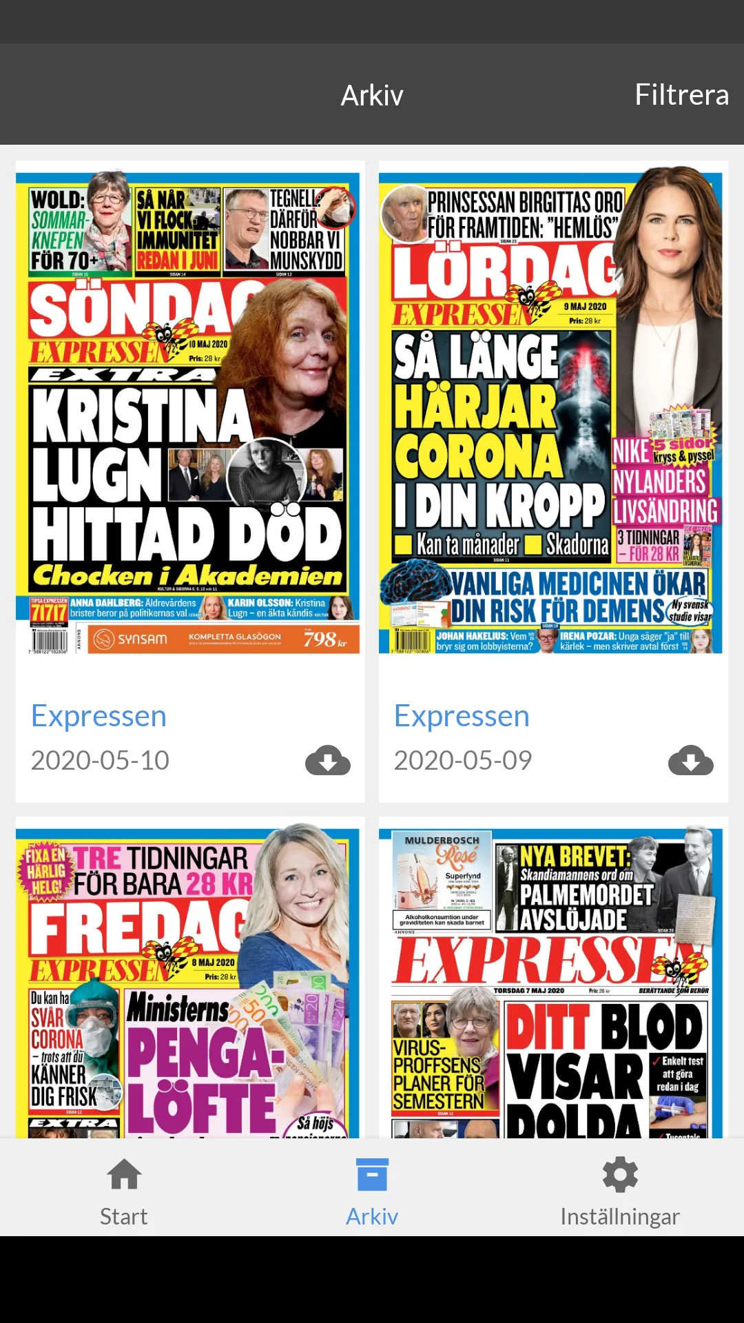 Tidningen Härjedalen e-tidning | Indus Appstore | Screenshot