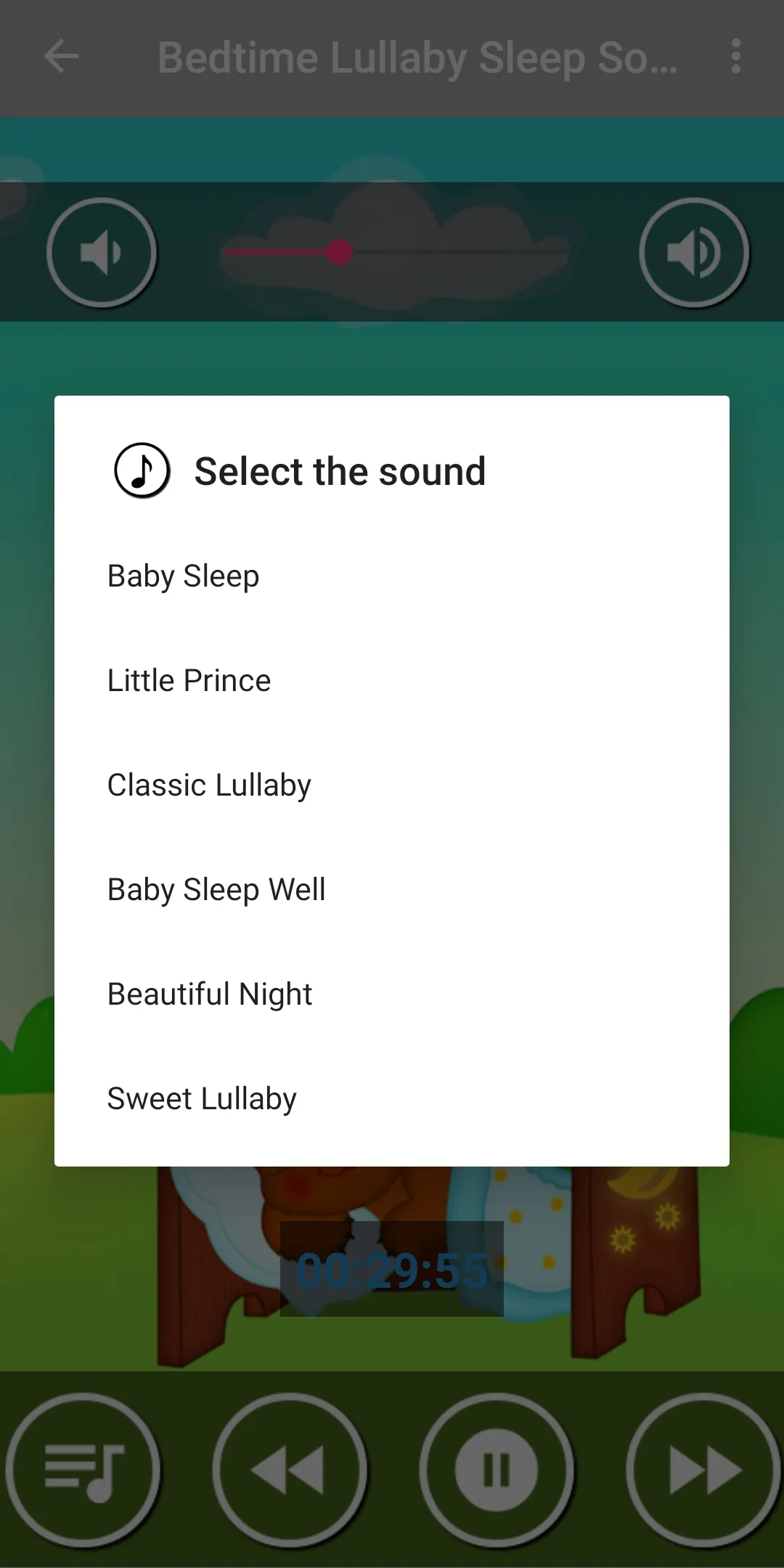 Baby Sleep : White Noise | Indus Appstore | Screenshot