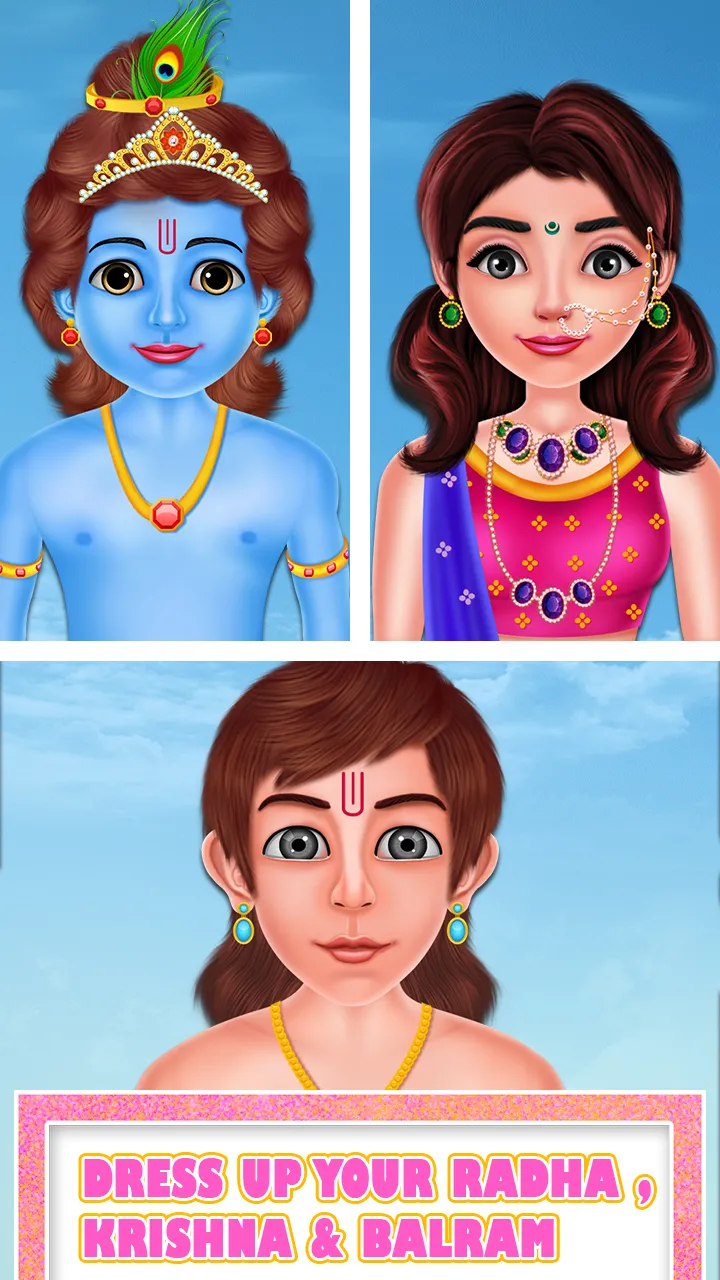 Radha Krishna Fashion Makeover | Indus Appstore | Screenshot