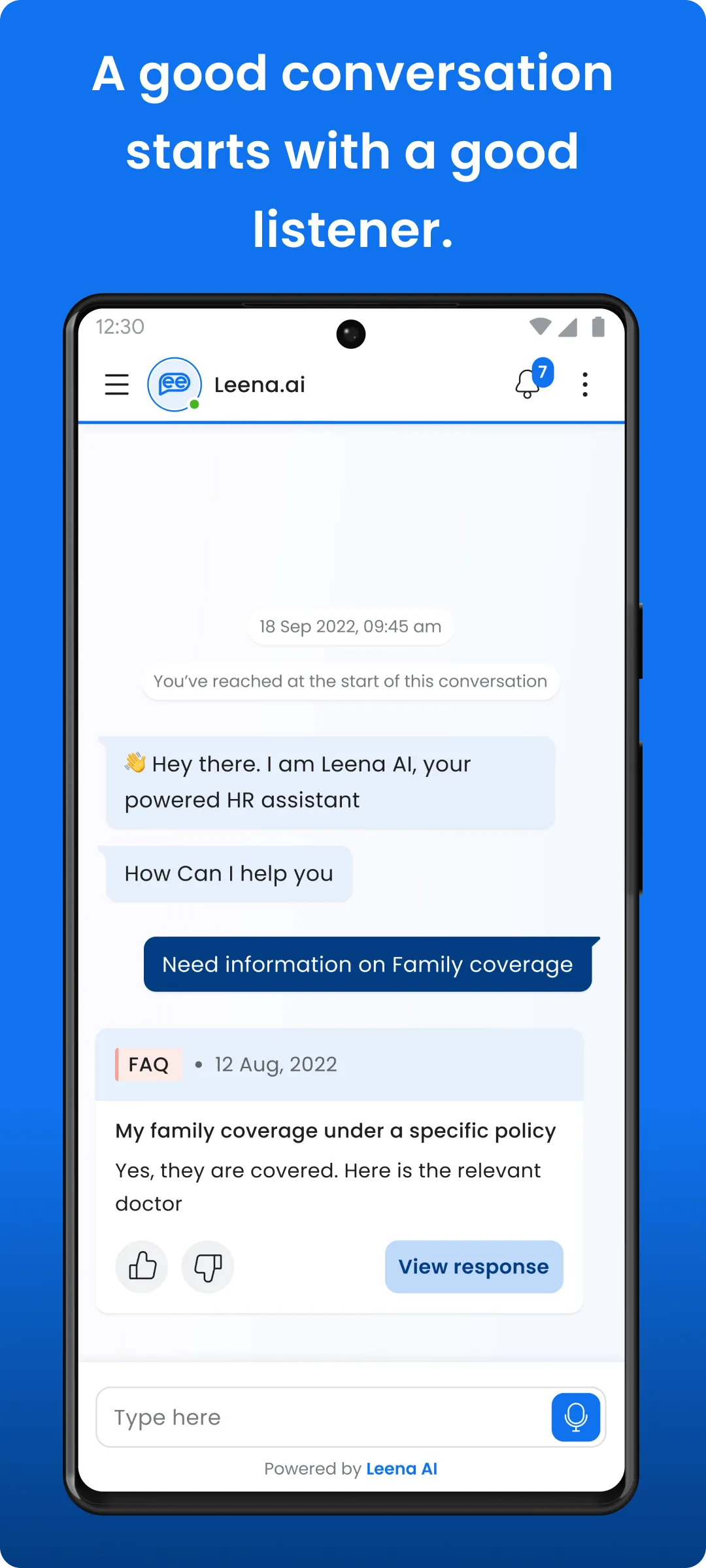 Leena AI | Indus Appstore | Screenshot
