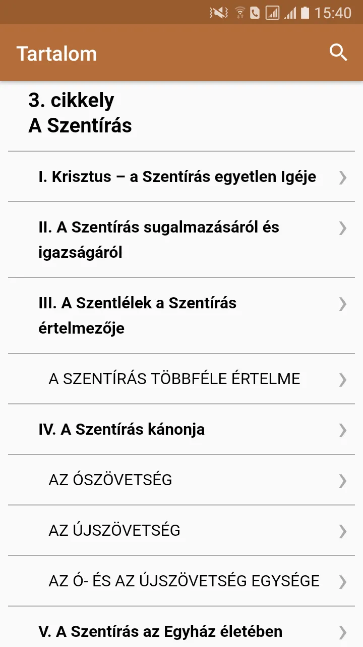 A Katolikus Egyház Katekizmusa | Indus Appstore | Screenshot