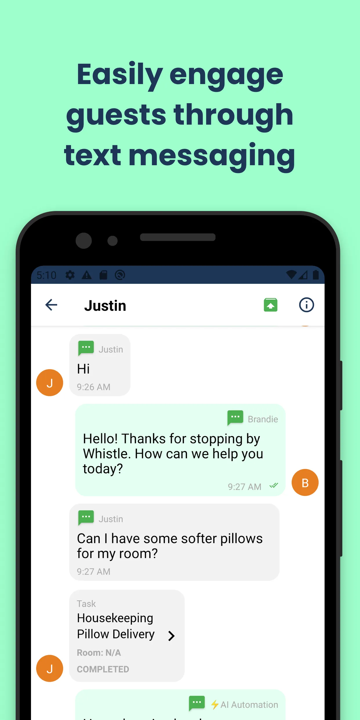 Whistle Messaging | Indus Appstore | Screenshot