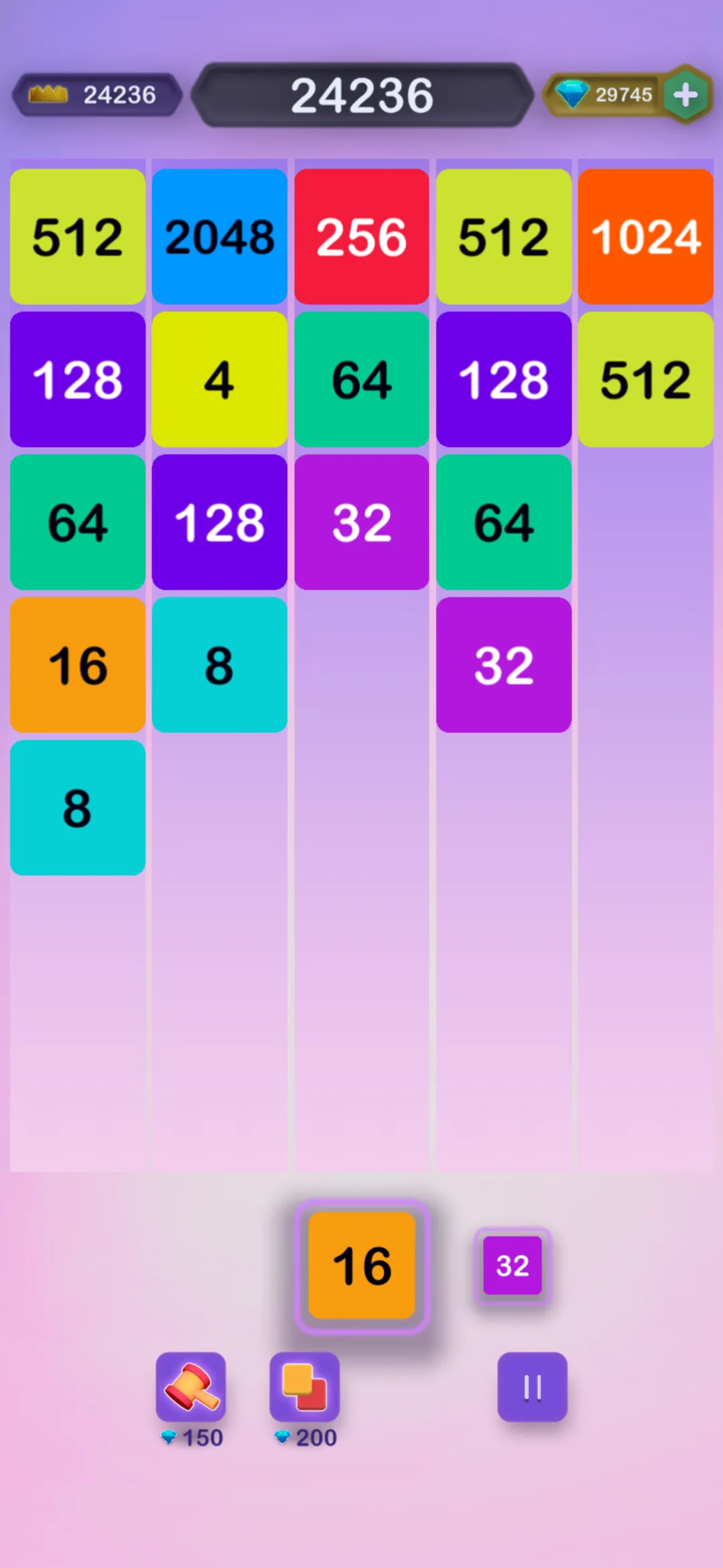 2048 - Numbers Puzzle Game | Indus Appstore | Screenshot