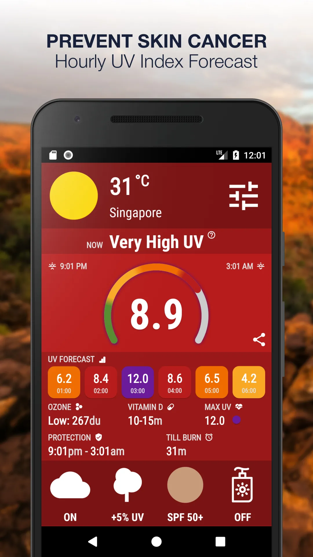 UVIMate - UV Index Now | Indus Appstore | Screenshot