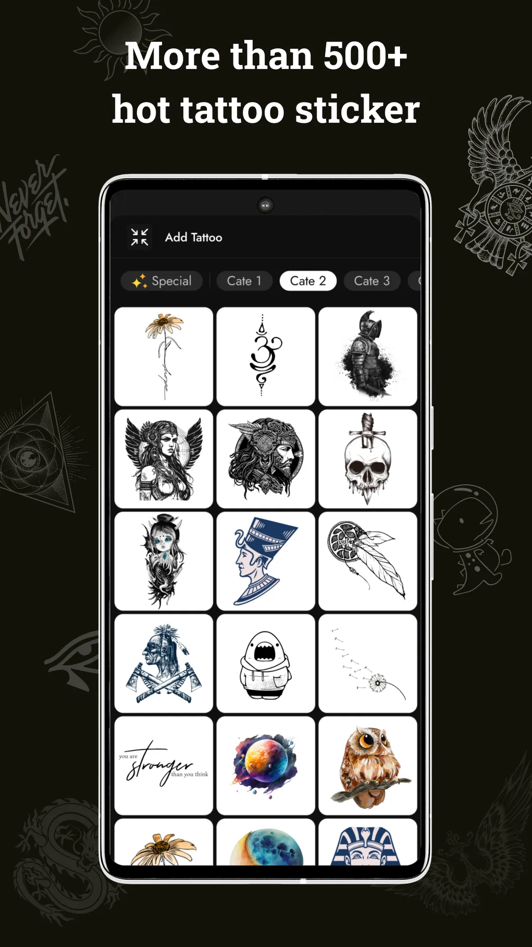 Tattoo Maker -  Tattoo Drawing | Indus Appstore | Screenshot