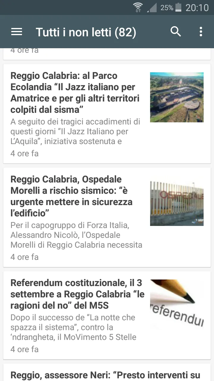 Reggio Calabria Notizie | Indus Appstore | Screenshot