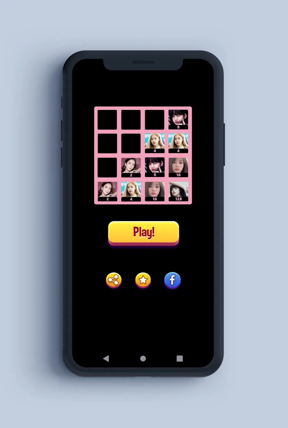 Blackpink 2048 Game | Indus Appstore | Screenshot