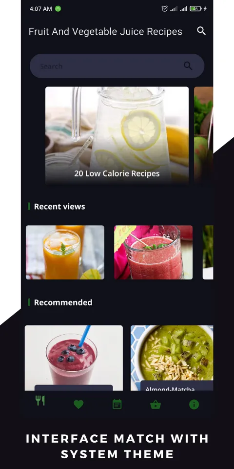 Fruit Vegetable Juice Recipes | Indus Appstore | Screenshot