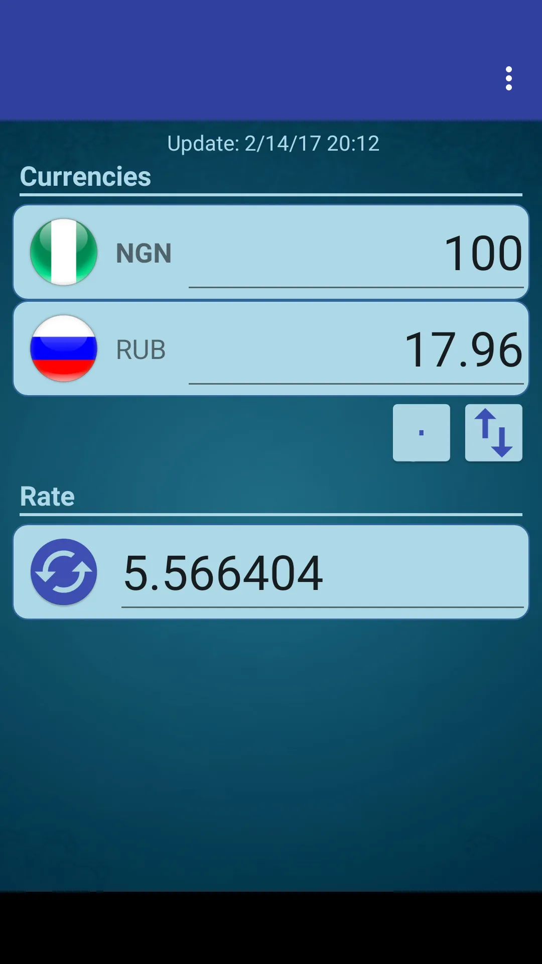 Russian Ruble x Nigerian Naira | Indus Appstore | Screenshot