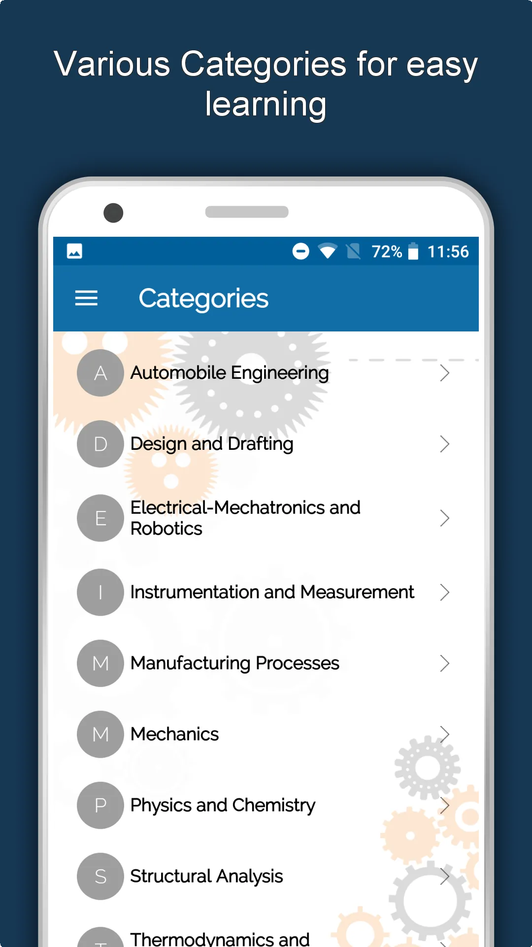 Mechanical Dictionary Offline | Indus Appstore | Screenshot