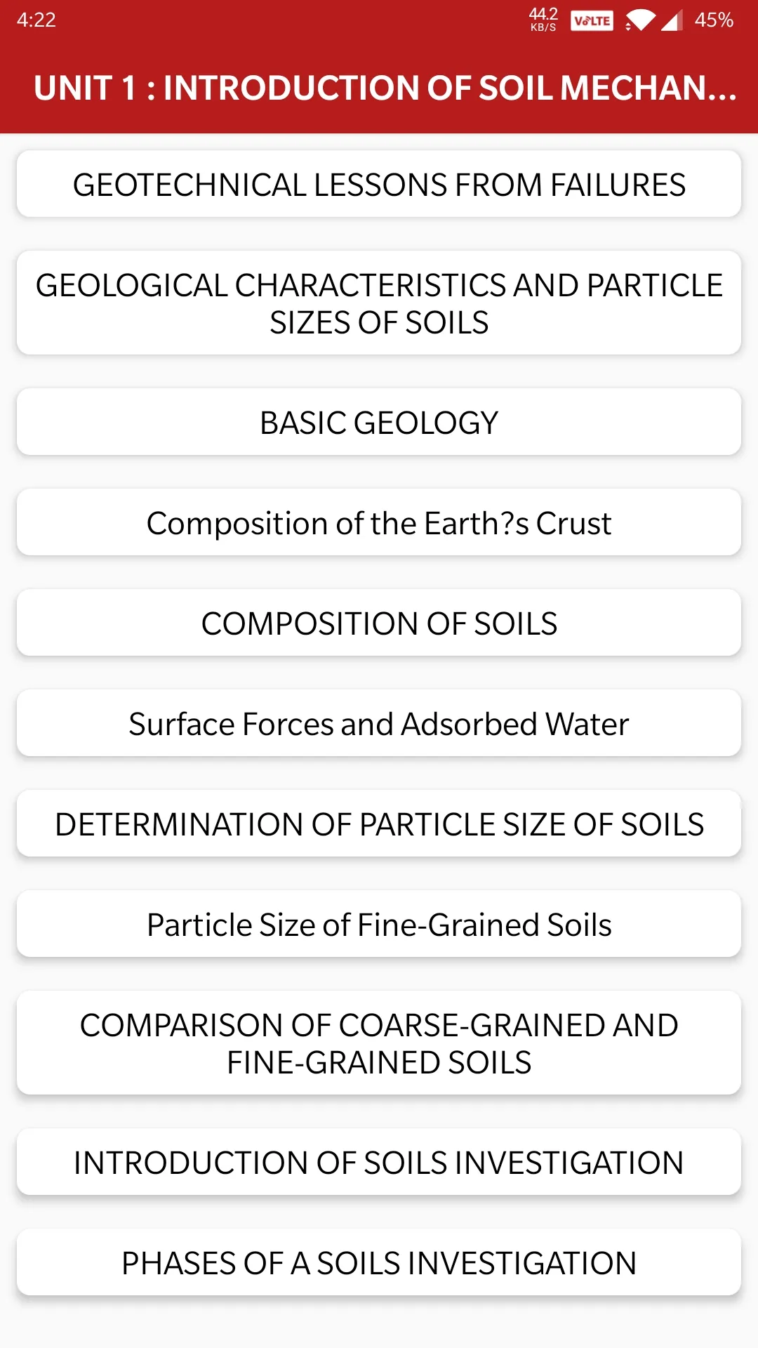 Soil Mechanics | Indus Appstore | Screenshot