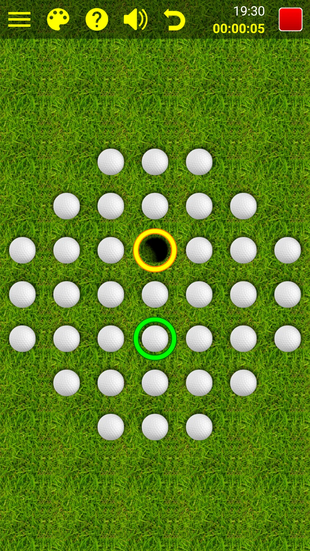 Marble Solitaire Puzzle | Indus Appstore | Screenshot