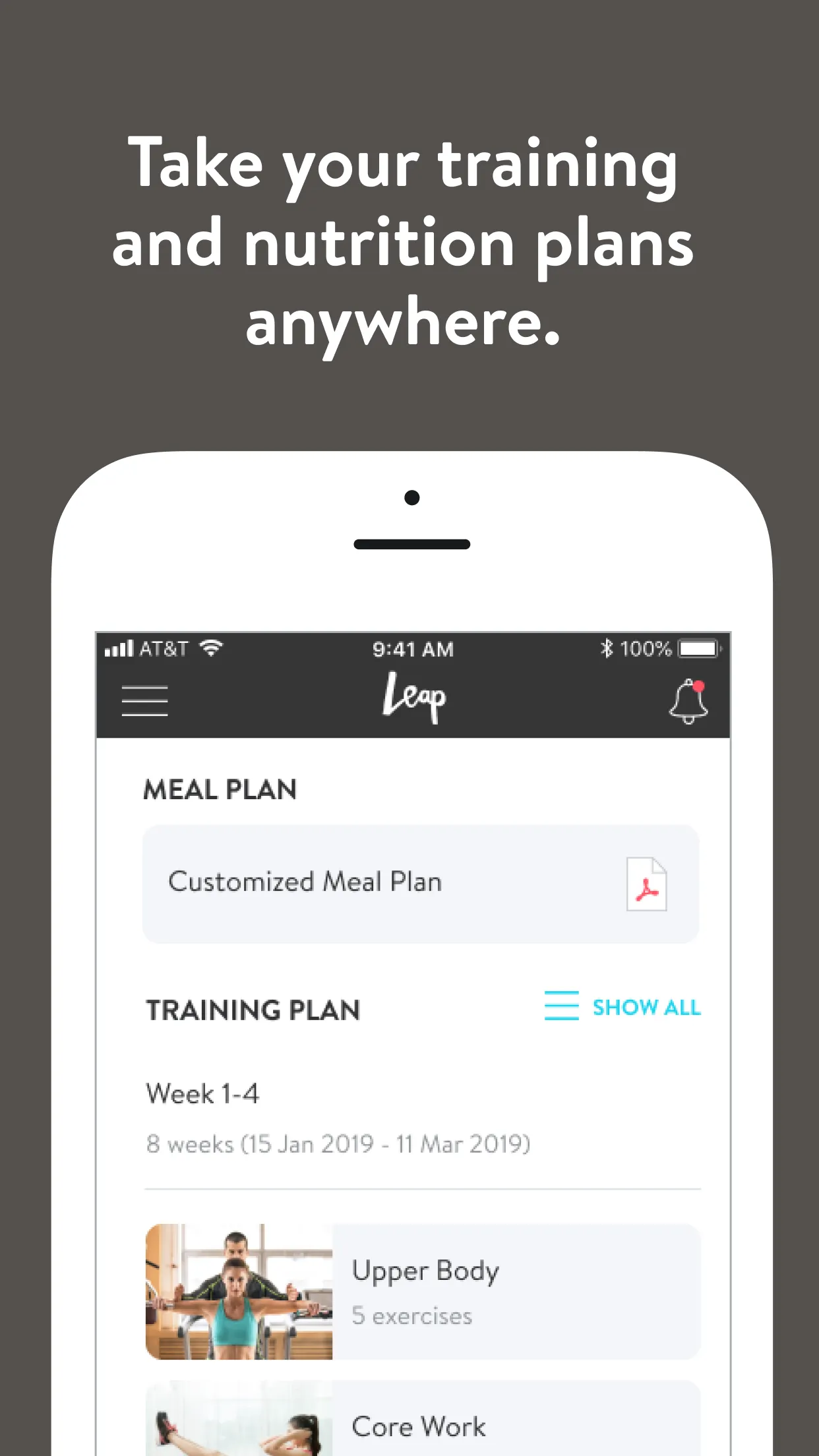 Leap Health Clubs | Indus Appstore | Screenshot