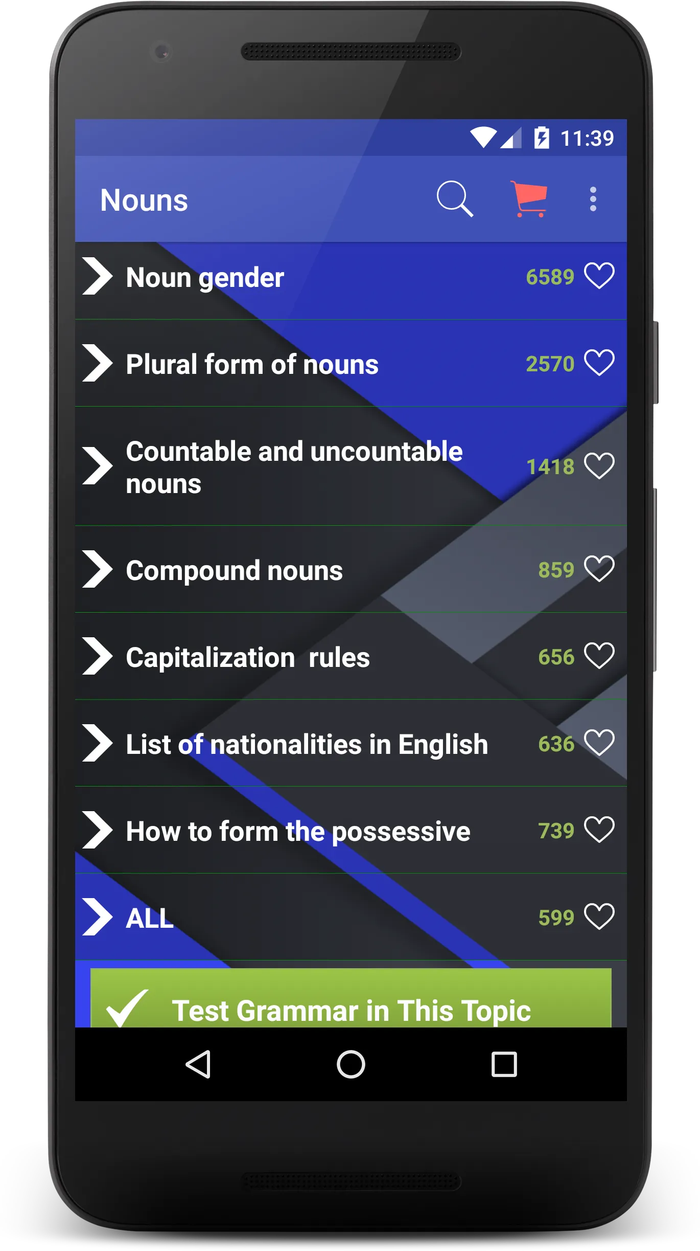 English Grammar | Indus Appstore | Screenshot