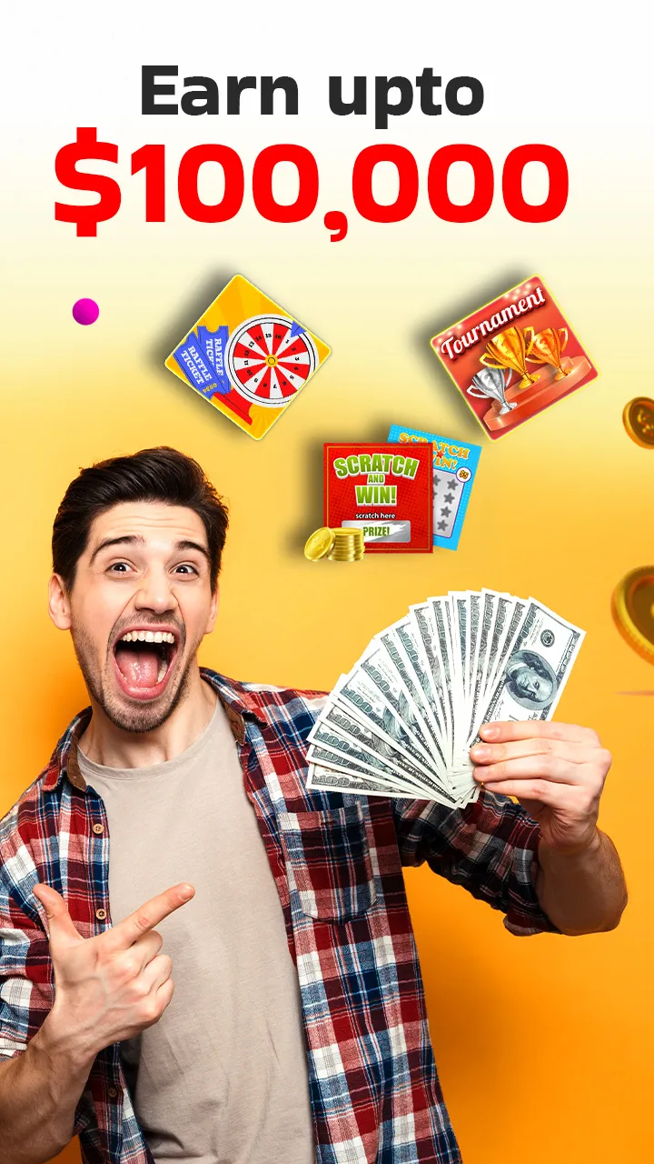 Lucky Dollar: Real Money Games | Indus Appstore | Screenshot