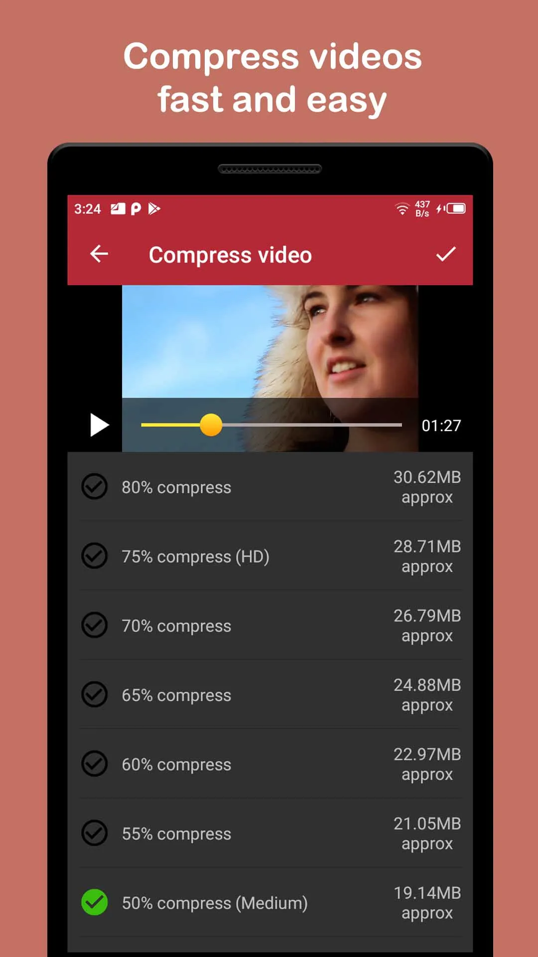 Video Cutter, compressor, crop | Indus Appstore | Screenshot