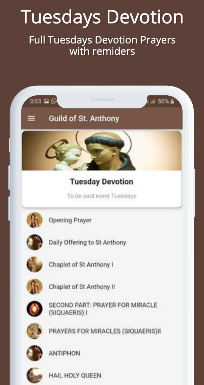 St. Anthony Prayers and Novena | Indus Appstore | Screenshot