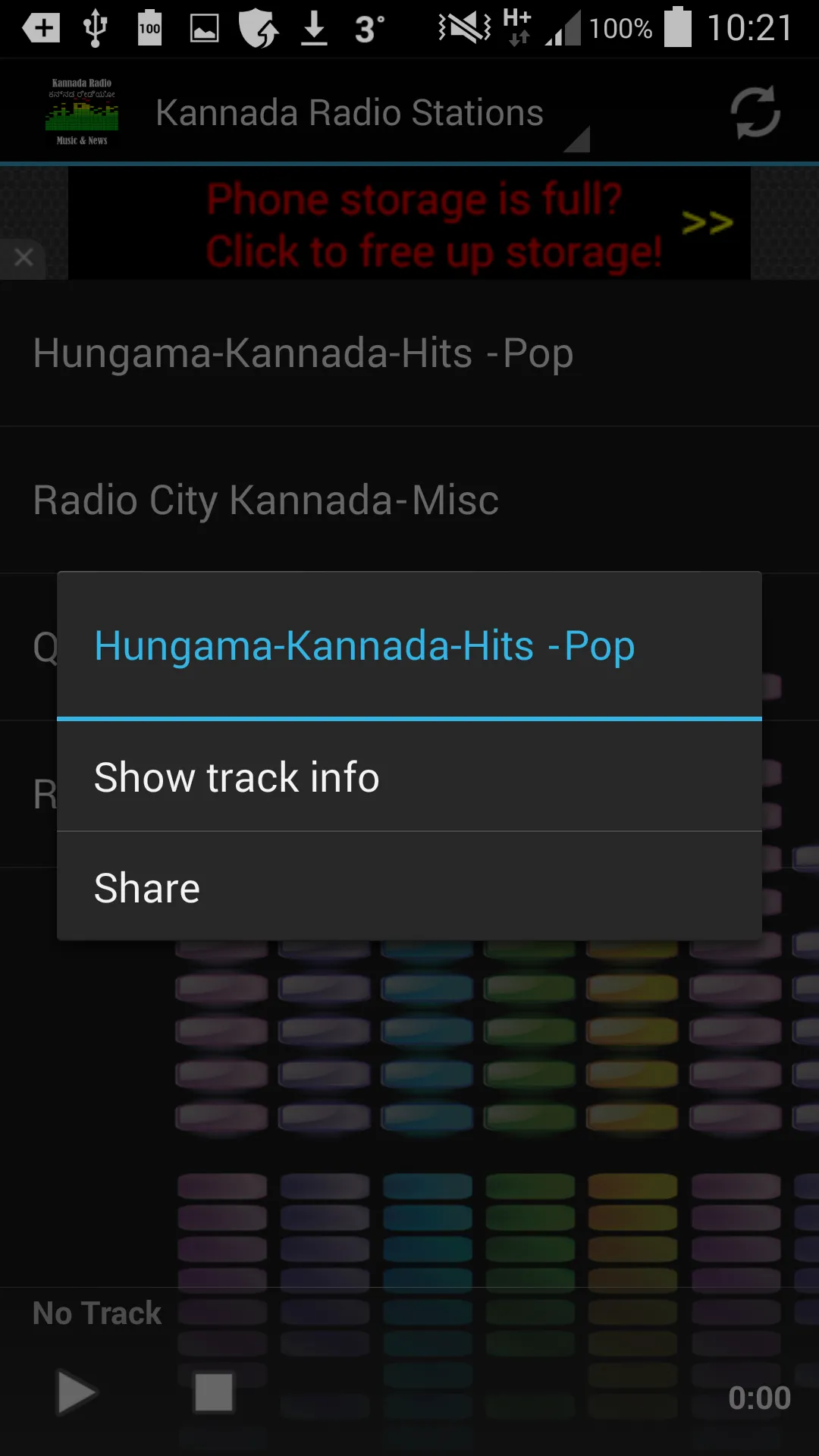 Kannada Radio Music & News | Indus Appstore | Screenshot