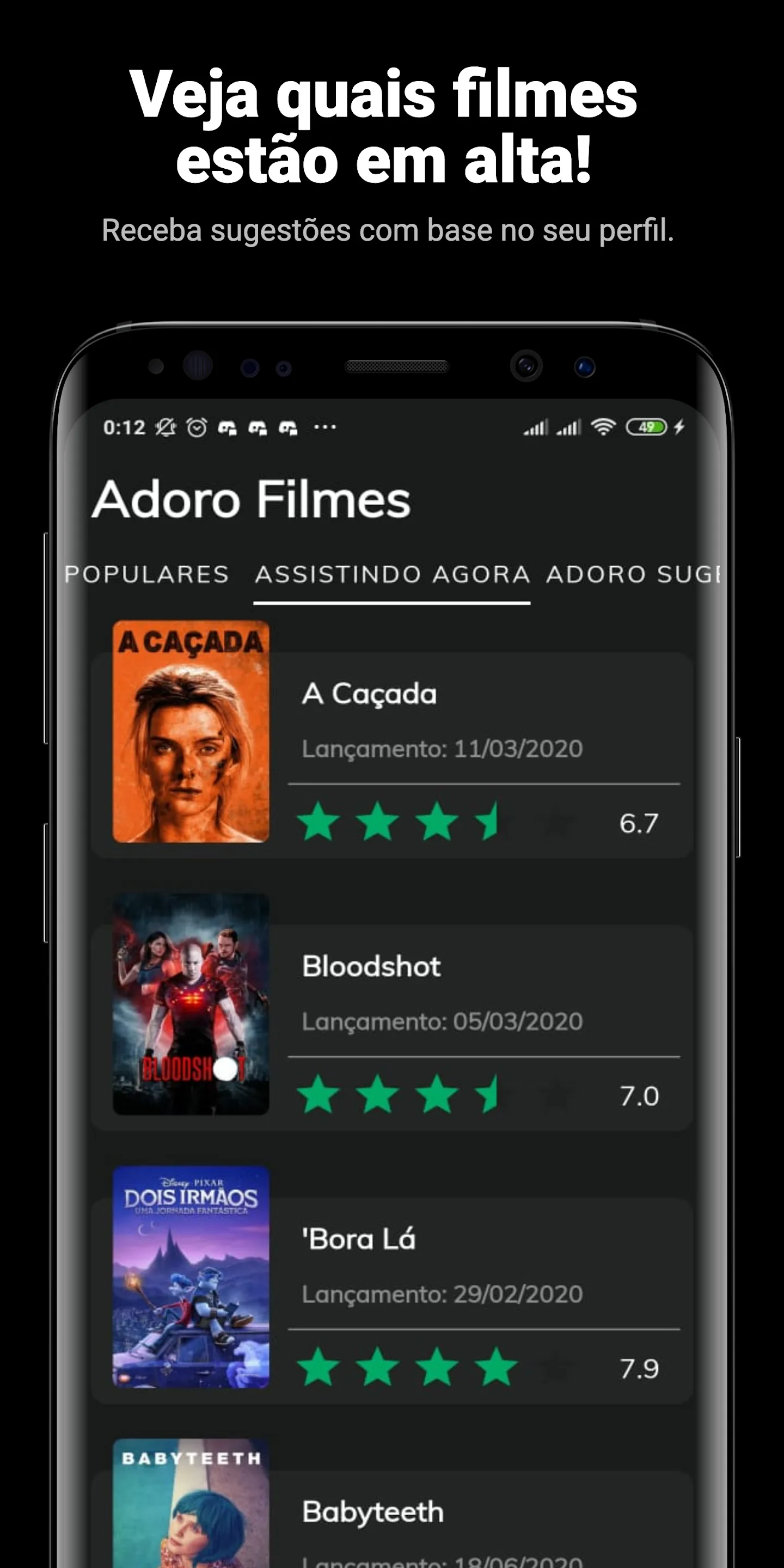 Adoro Filmes | Indus Appstore | Screenshot