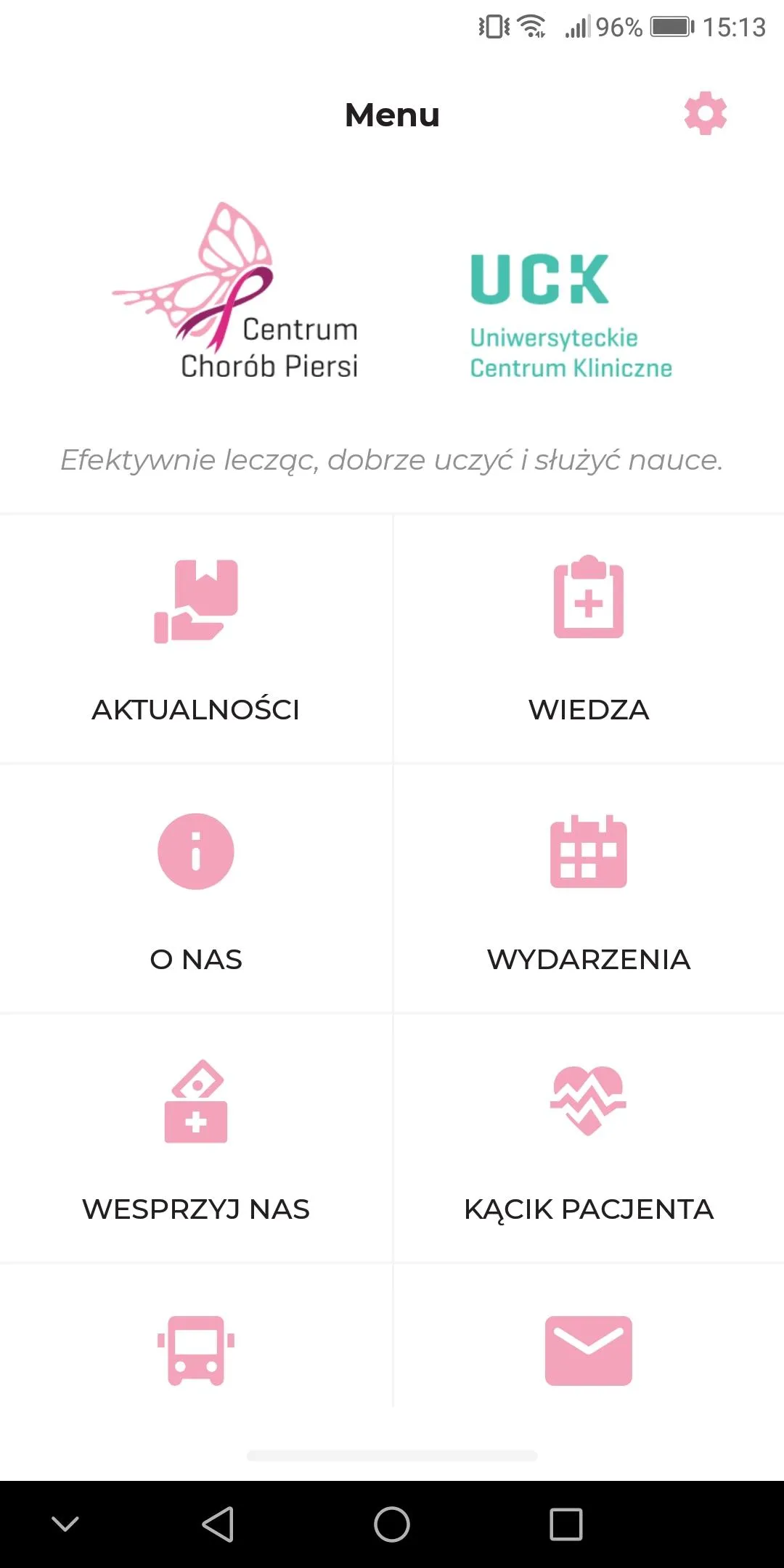 Centrum Chorób Piersi UCK | Indus Appstore | Screenshot
