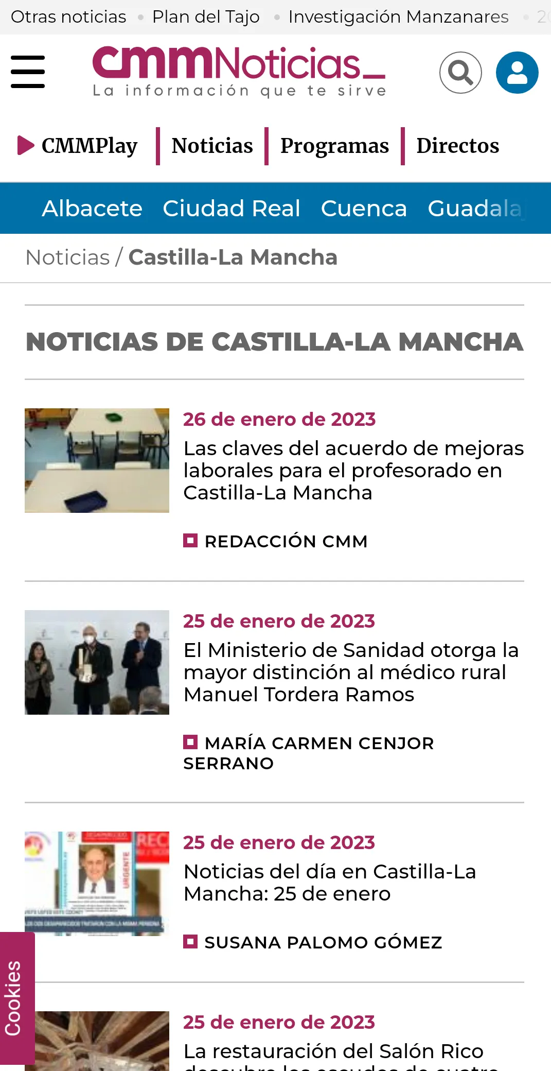 CMM Noticias | Indus Appstore | Screenshot