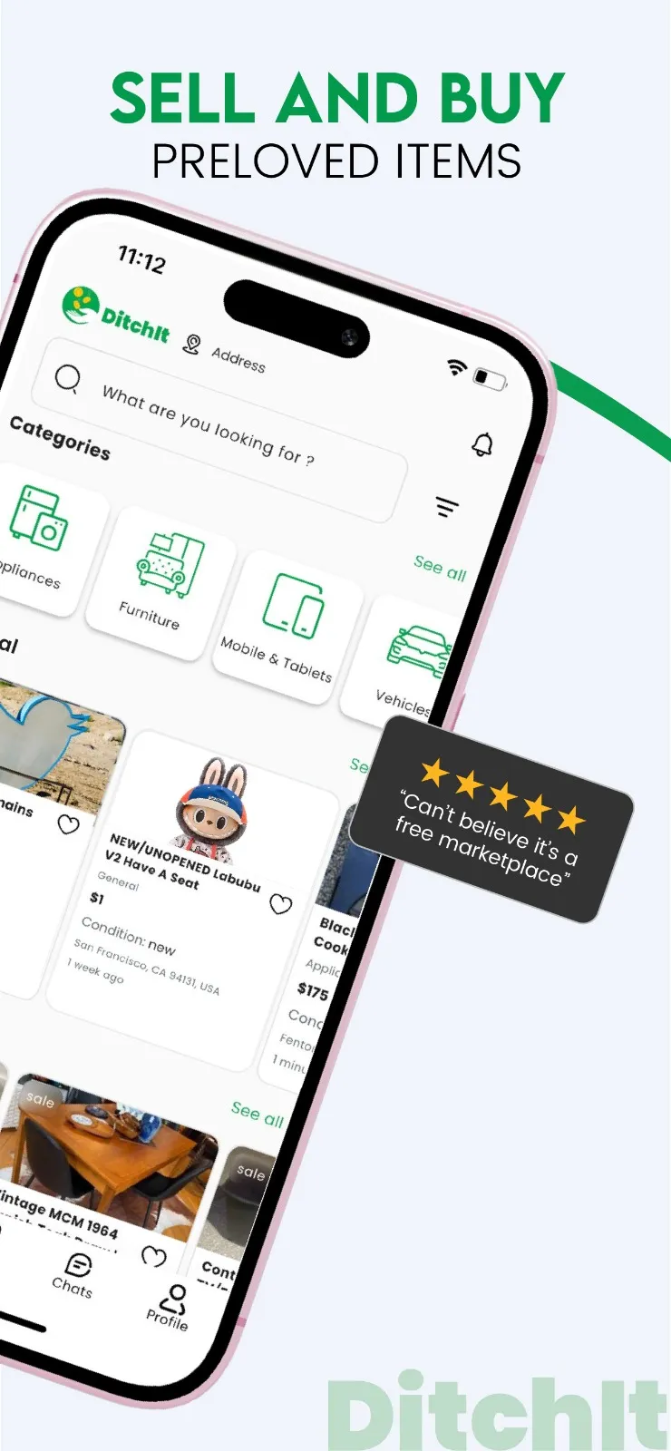 DitchIt - Buy and Sell Locally | Indus Appstore | Screenshot