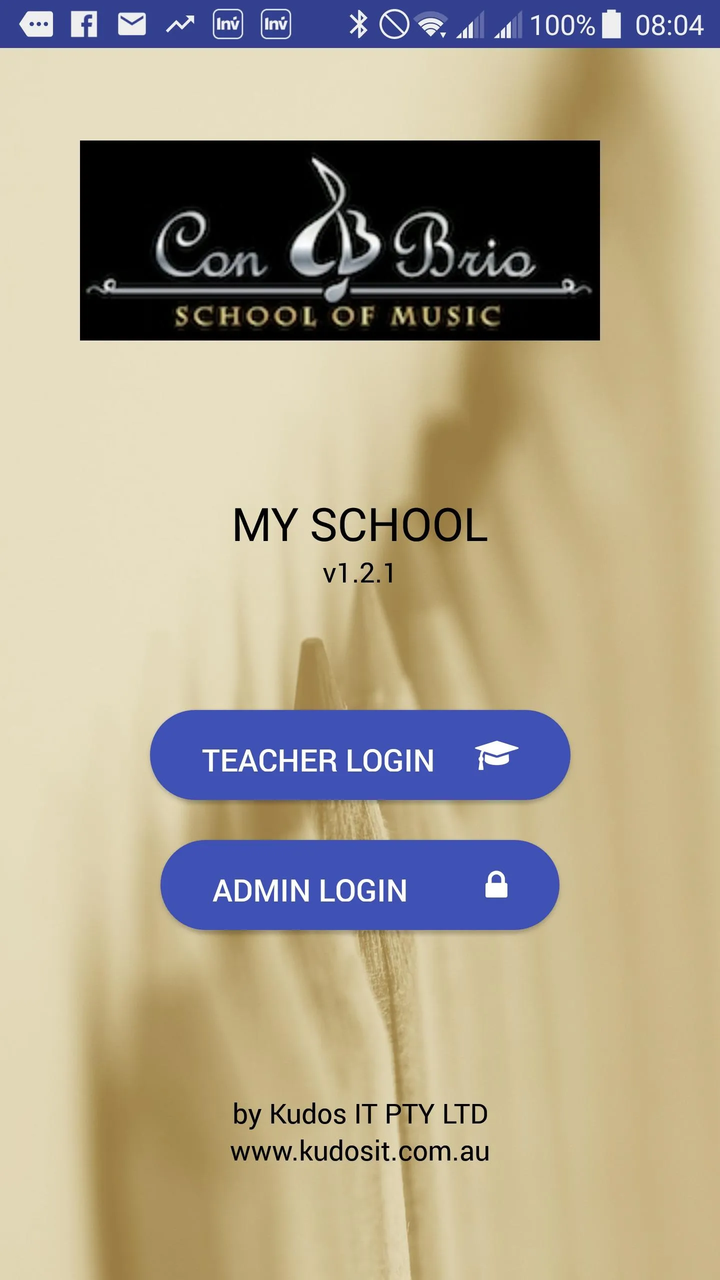 MySchool - Con Brio School | Indus Appstore | Screenshot