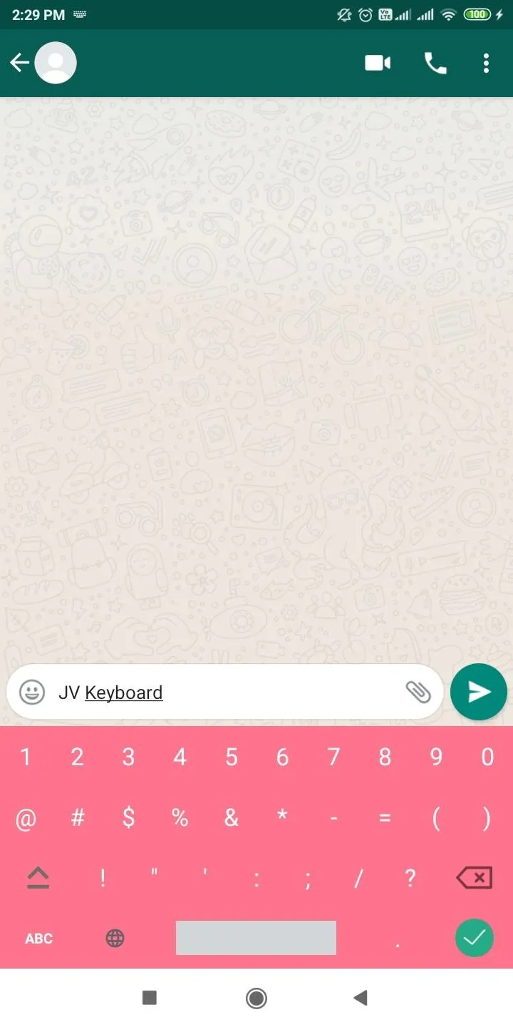 JV keyboard | Indus Appstore | Screenshot