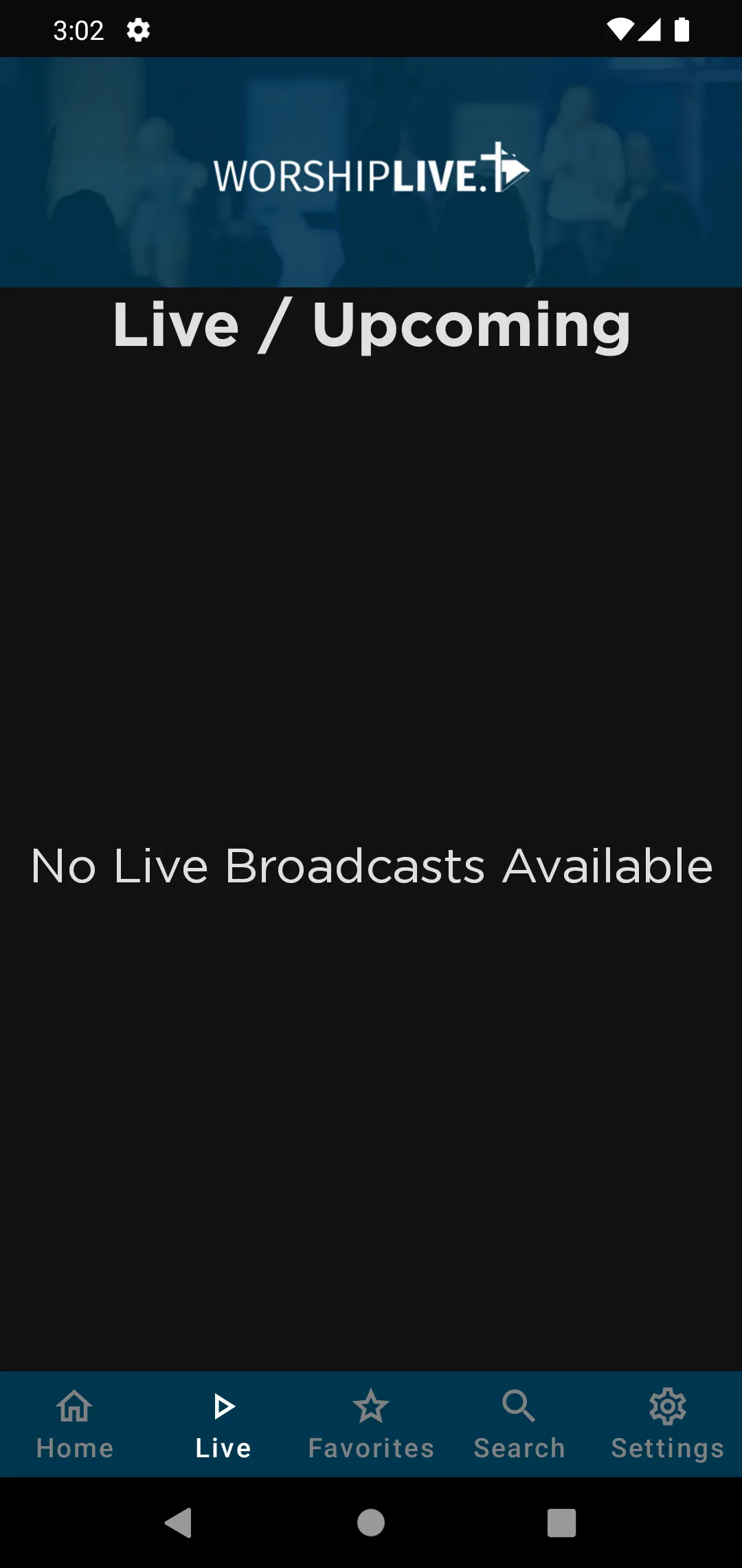 Worship Live TV | Indus Appstore | Screenshot