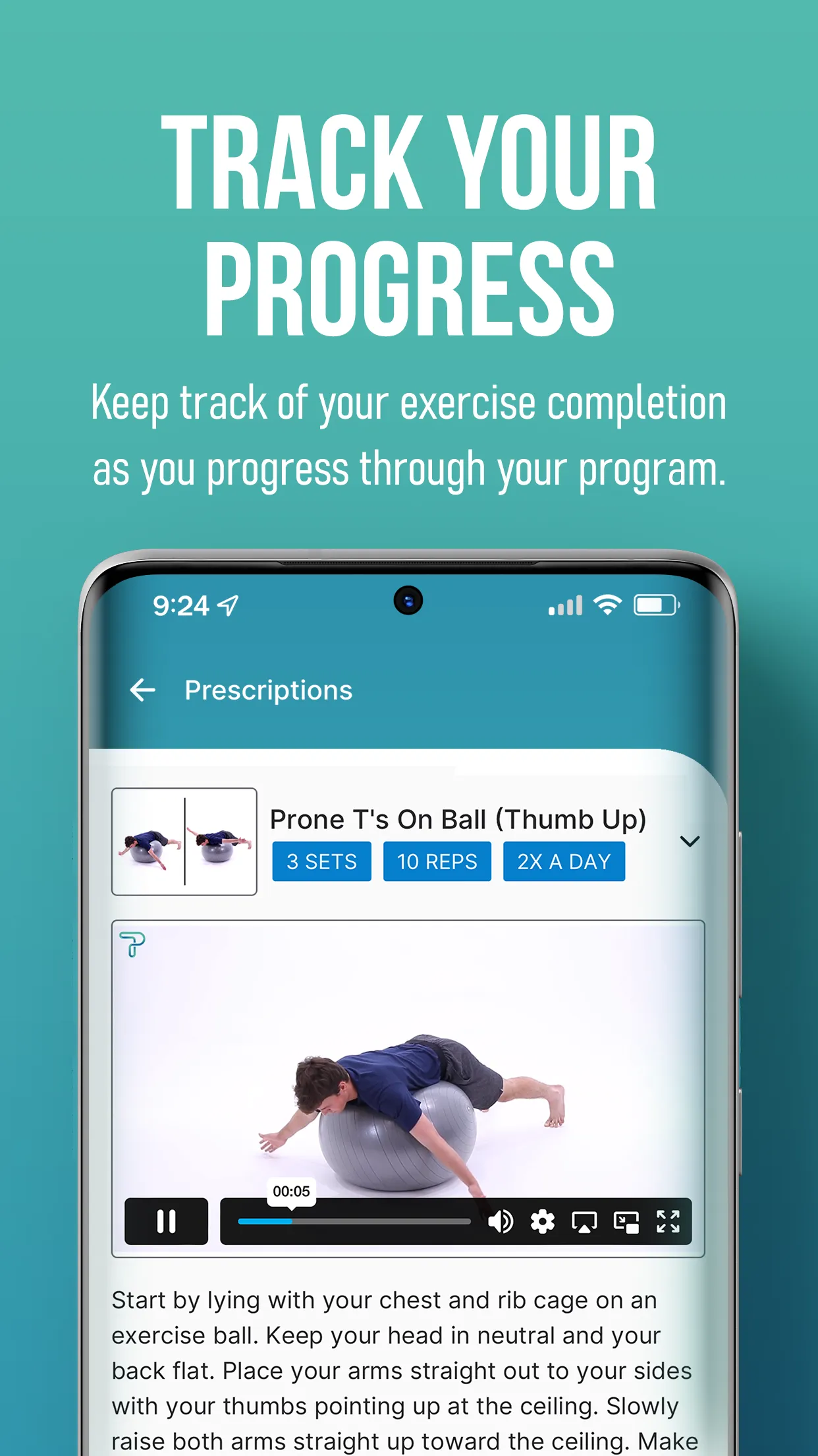 Team Rehab Home Exercise | Indus Appstore | Screenshot