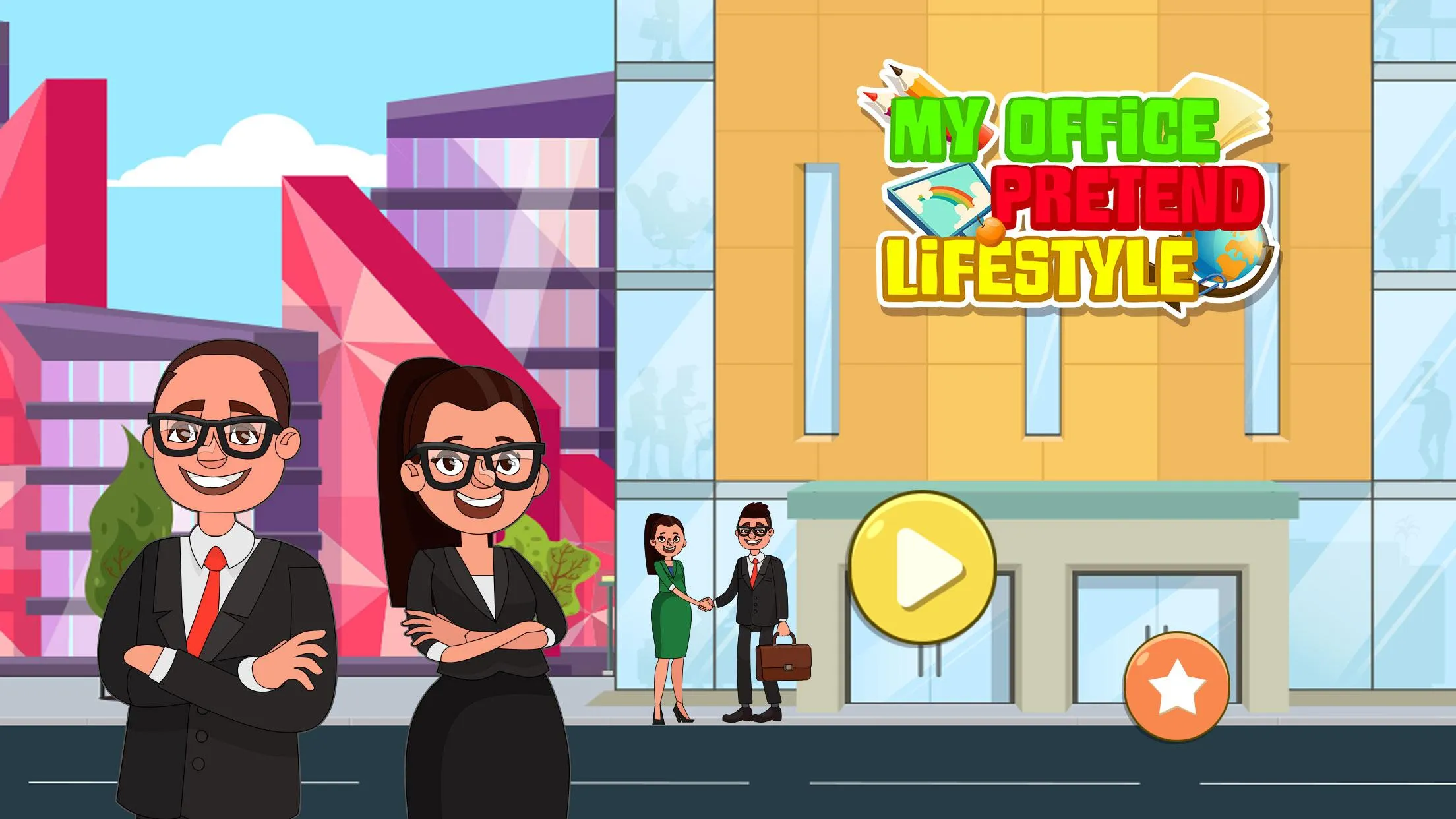 Pretend Play Busy Office Life | Indus Appstore | Screenshot