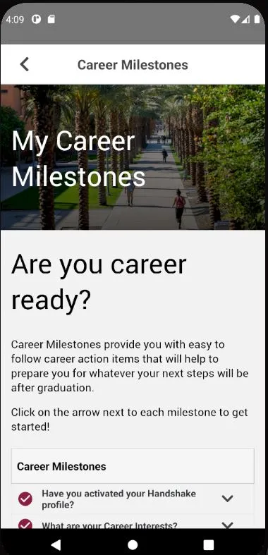 Arizona State University | Indus Appstore | Screenshot