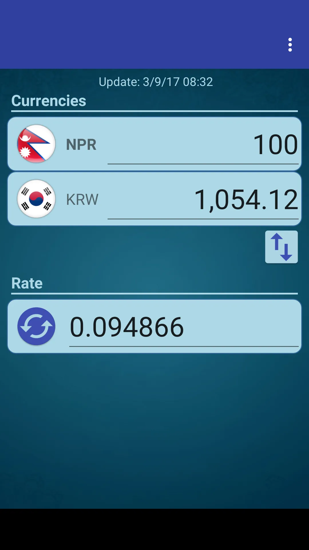 S Korea Won x Nepalese Rupee | Indus Appstore | Screenshot