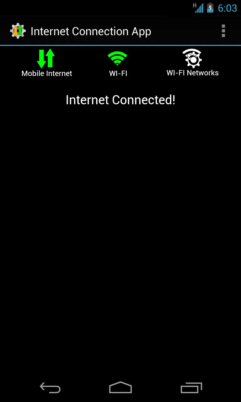 internet connection | Indus Appstore | Screenshot