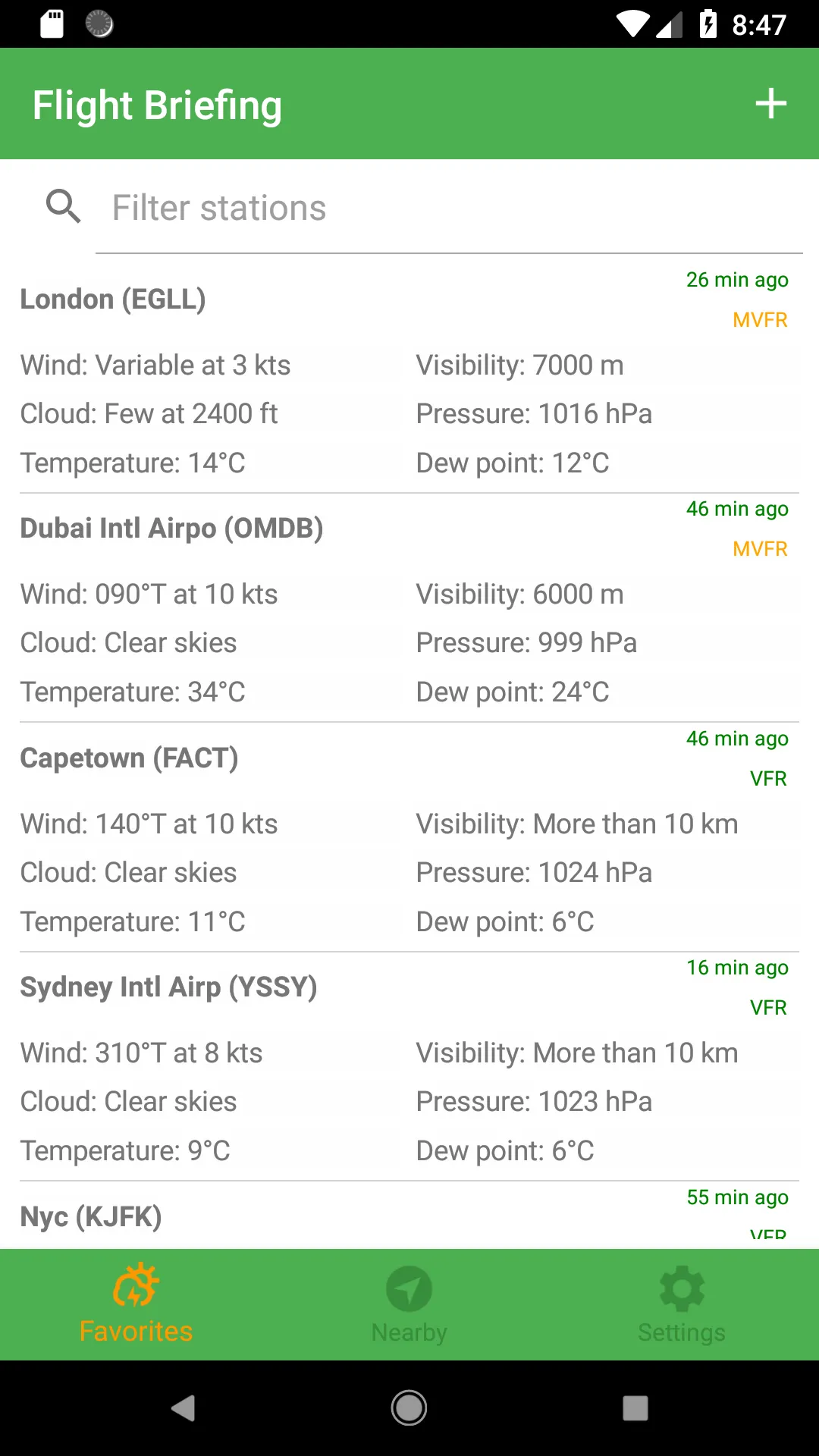 Flight Briefing | Indus Appstore | Screenshot