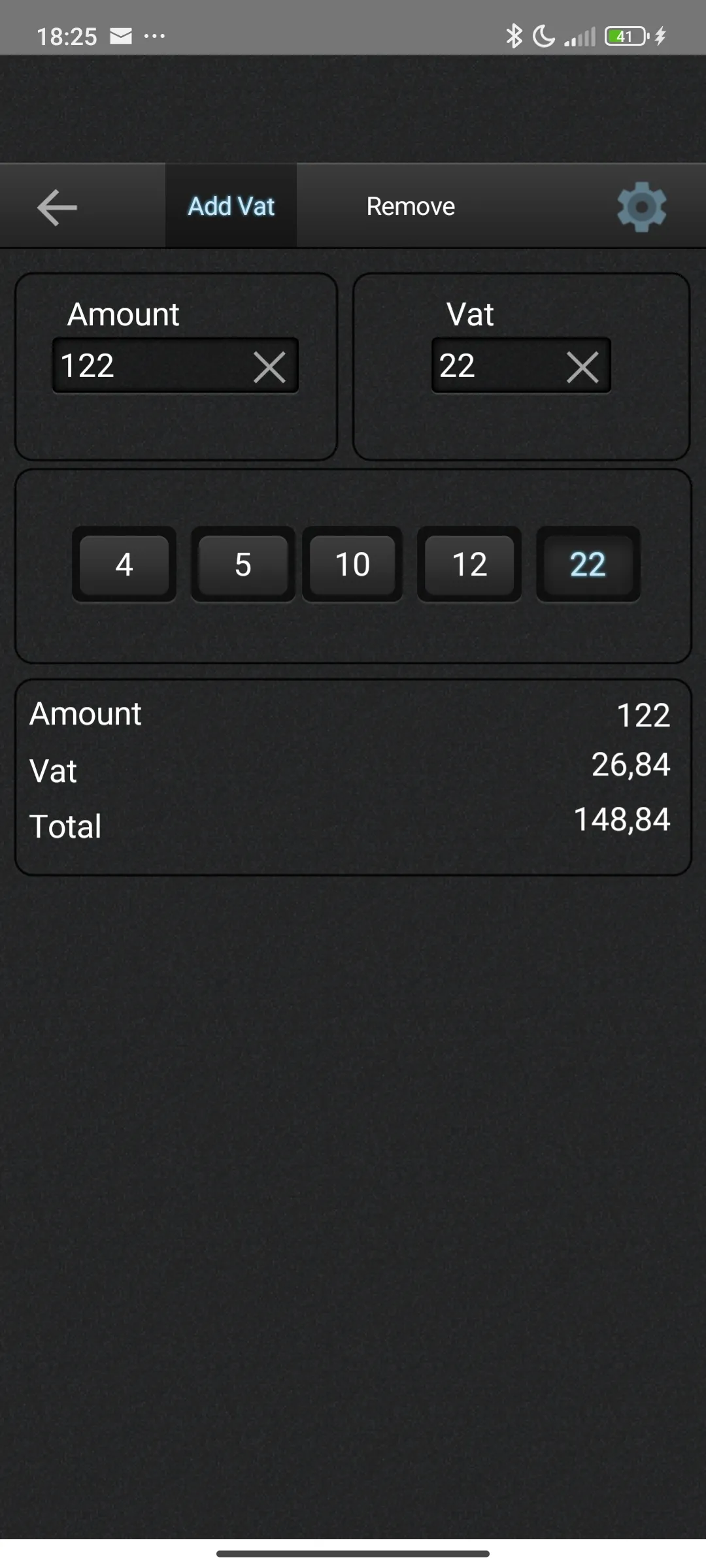 vat calculator | Indus Appstore | Screenshot