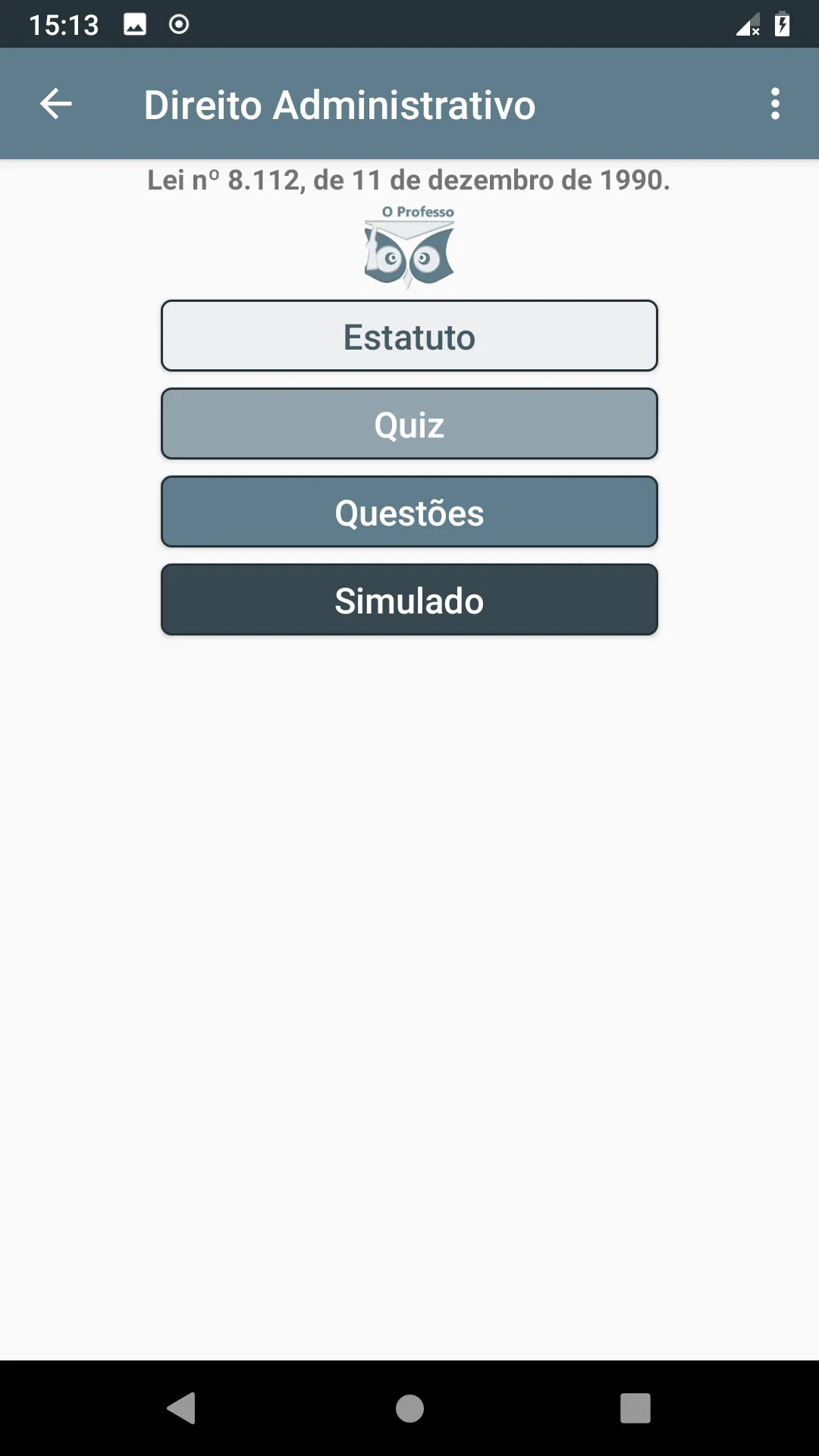 Direito Administrativo 2024 | Indus Appstore | Screenshot