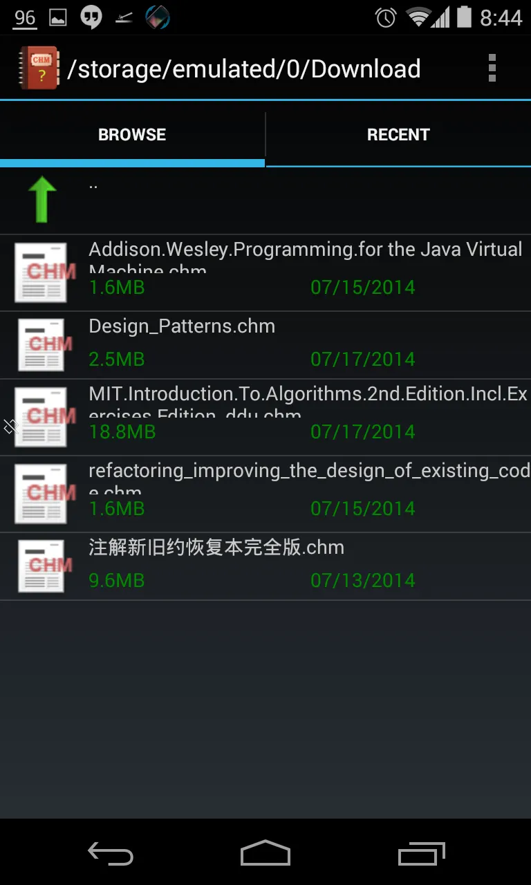 Chm Reader X | Indus Appstore | Screenshot