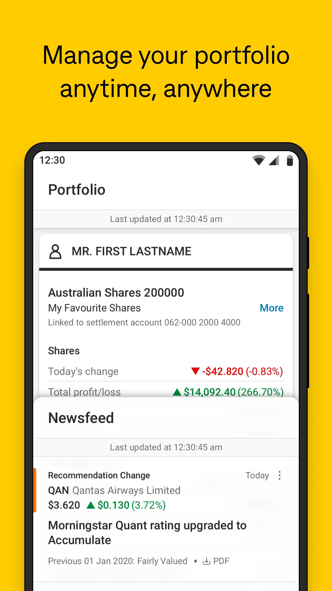 CommSec | Indus Appstore | Screenshot