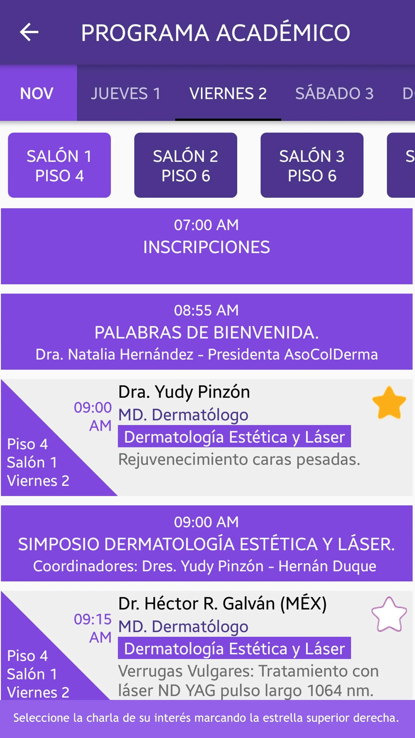 Congreso Dermatología | Indus Appstore | Screenshot